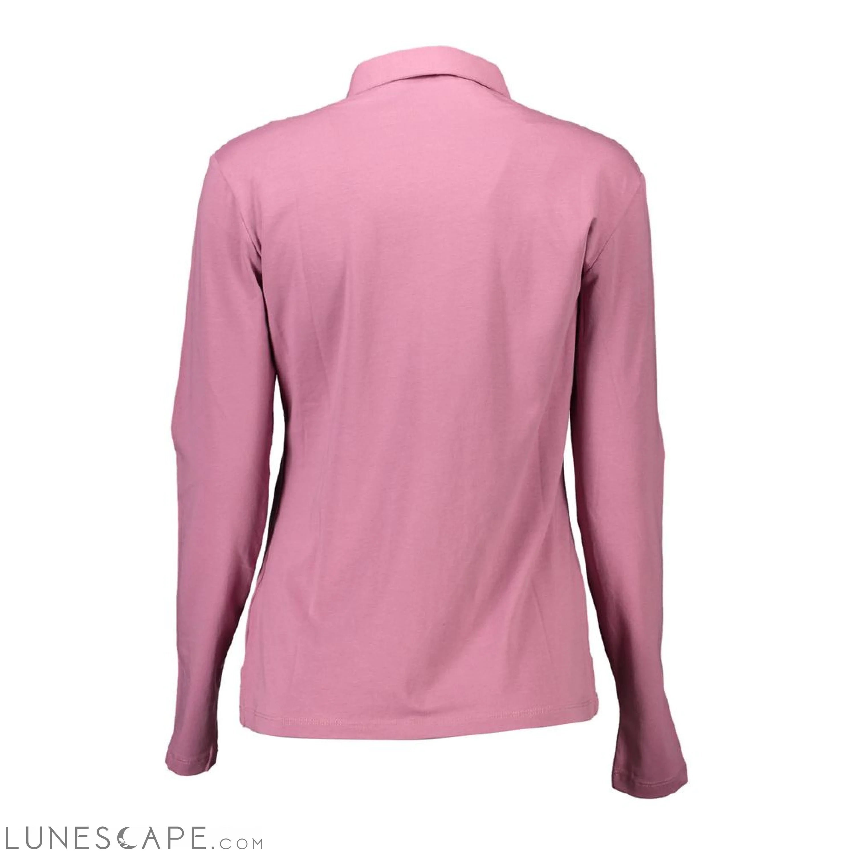 U.S. POLO ASSN. Pink Cotton Women Polo Shirt LUNESCAPE