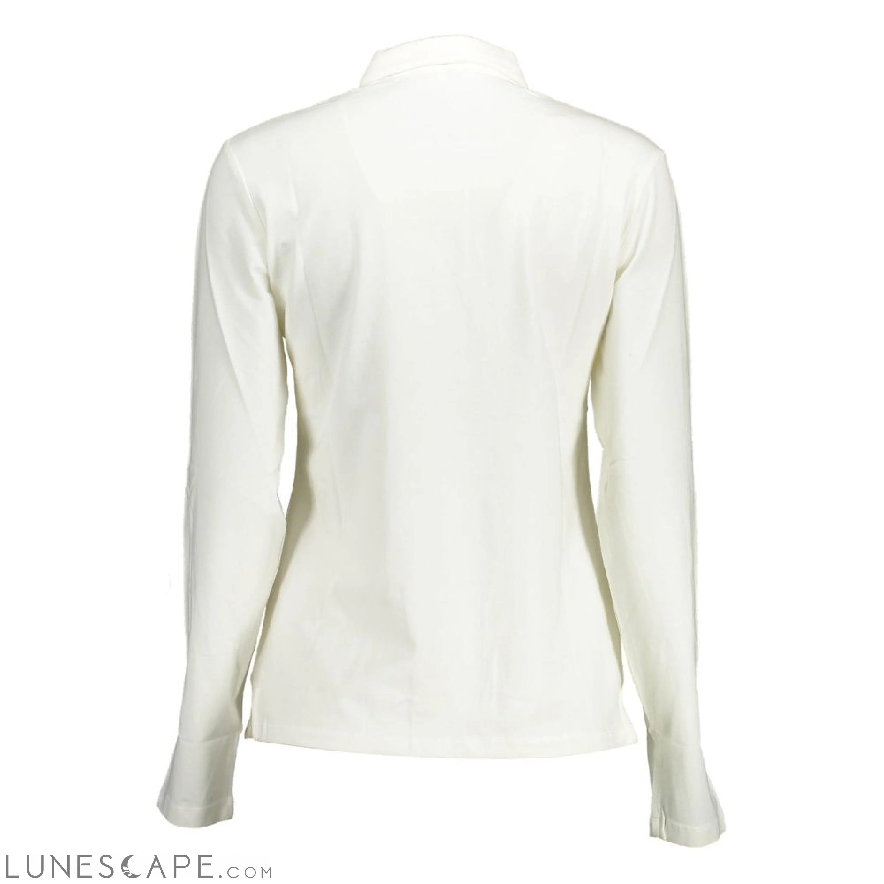 U.S. POLO ASSN. White Cotton Women Polo Shirt LUNESCAPE