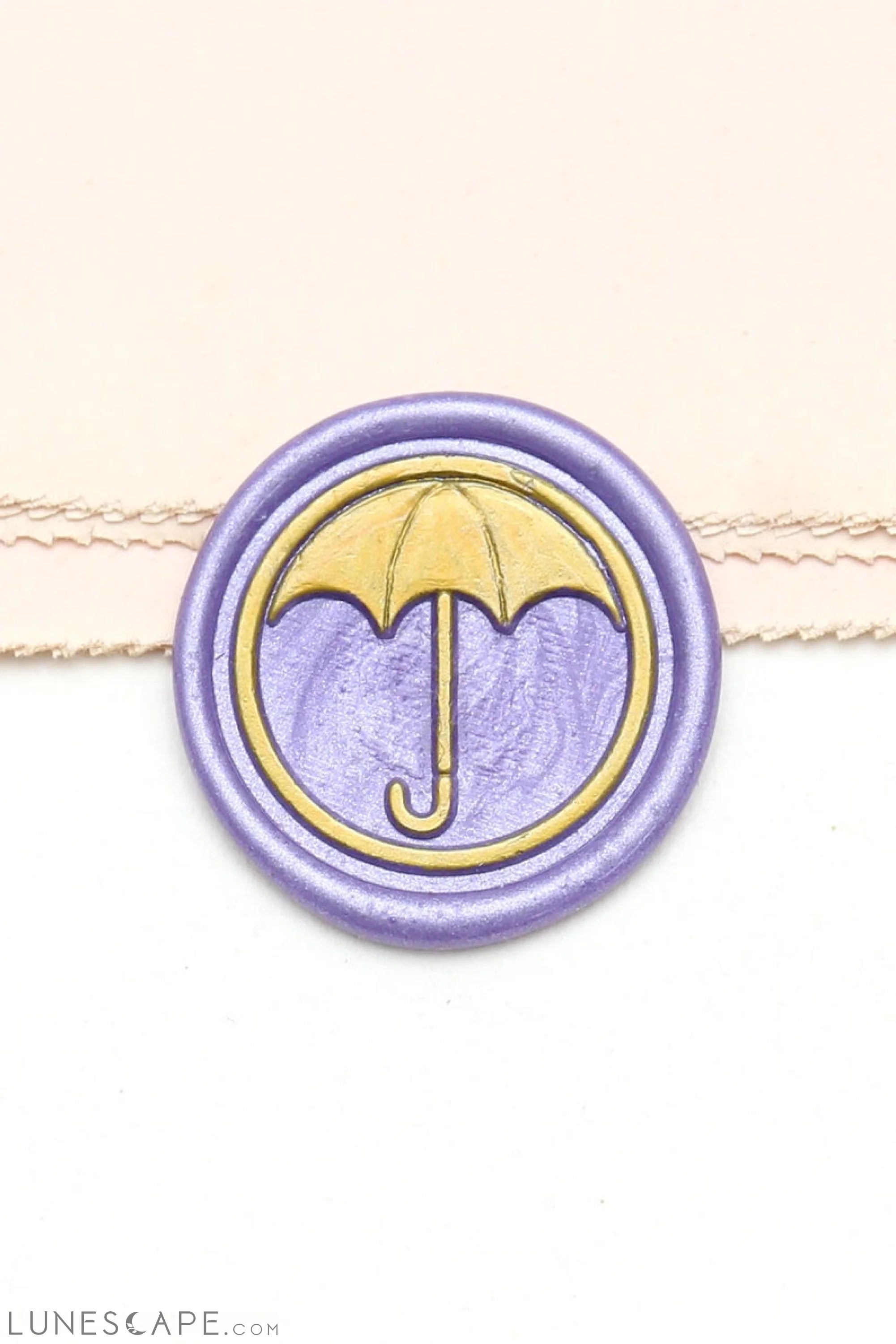 Umbrella Wax Seal Stamp /rainy Wax seal Stamp kit LUNESCAPE