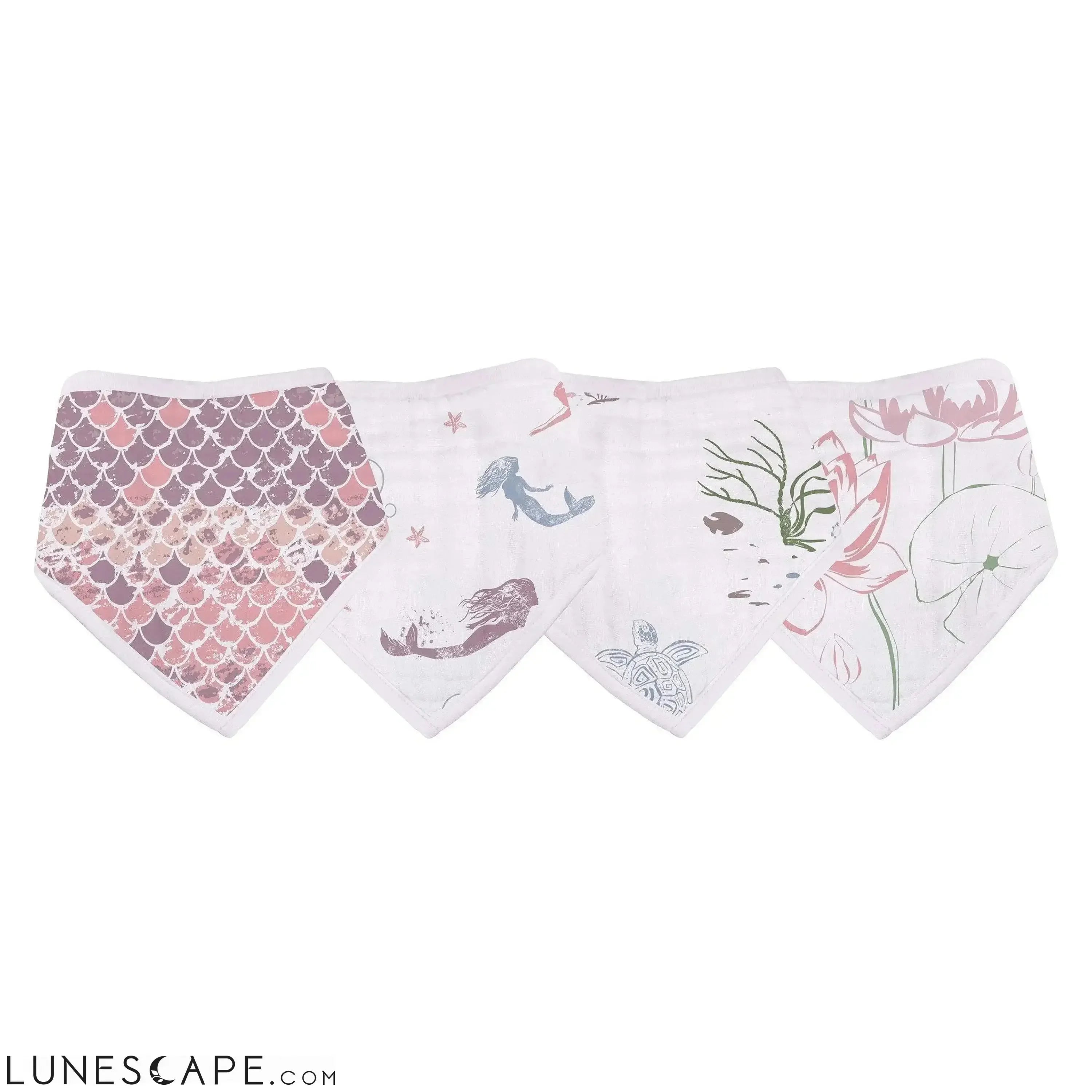 Under The Sea Bandana Bibs - Set of 4 LUNESCAPE