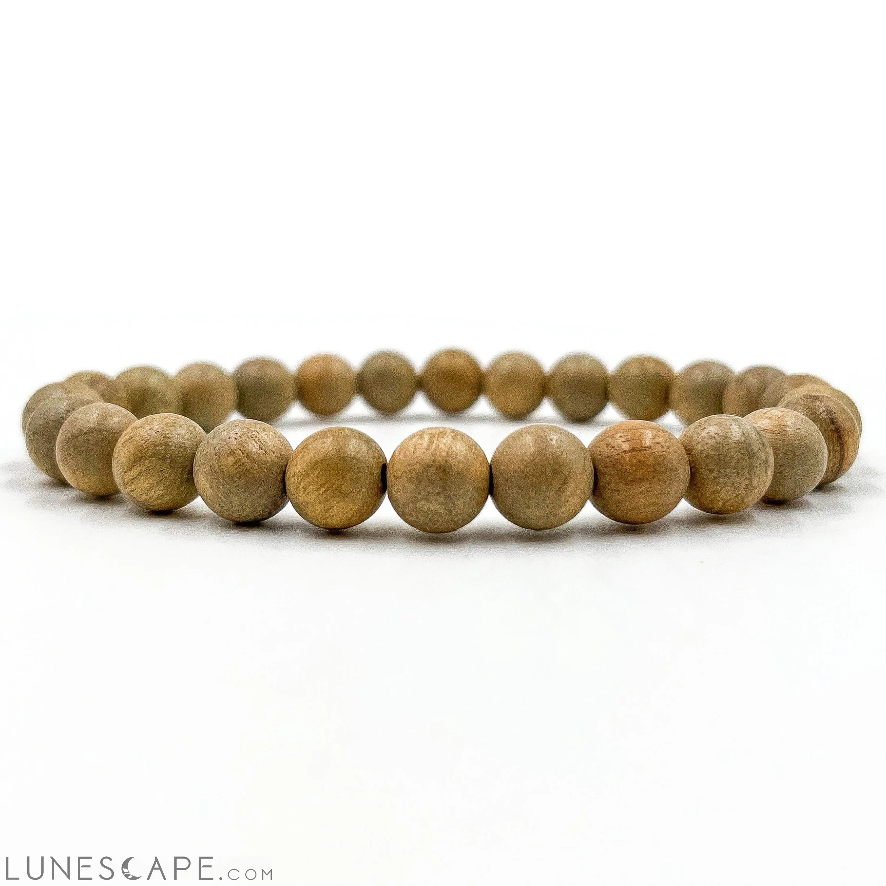 Union - Camphor Wood Mala Beaded Bracelet LUNESCAPE