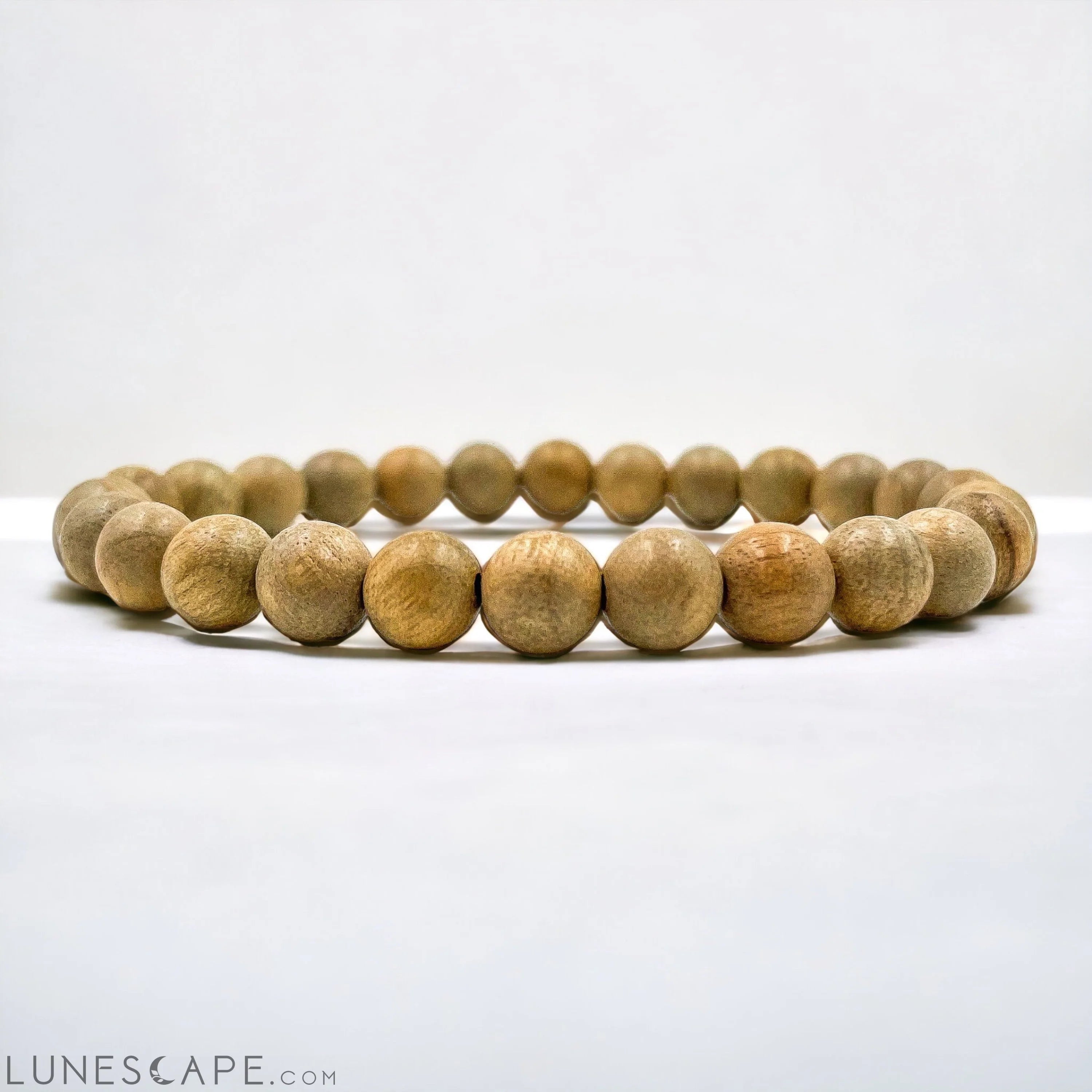 Union - Camphor Wood Mala Beaded Bracelet LUNESCAPE