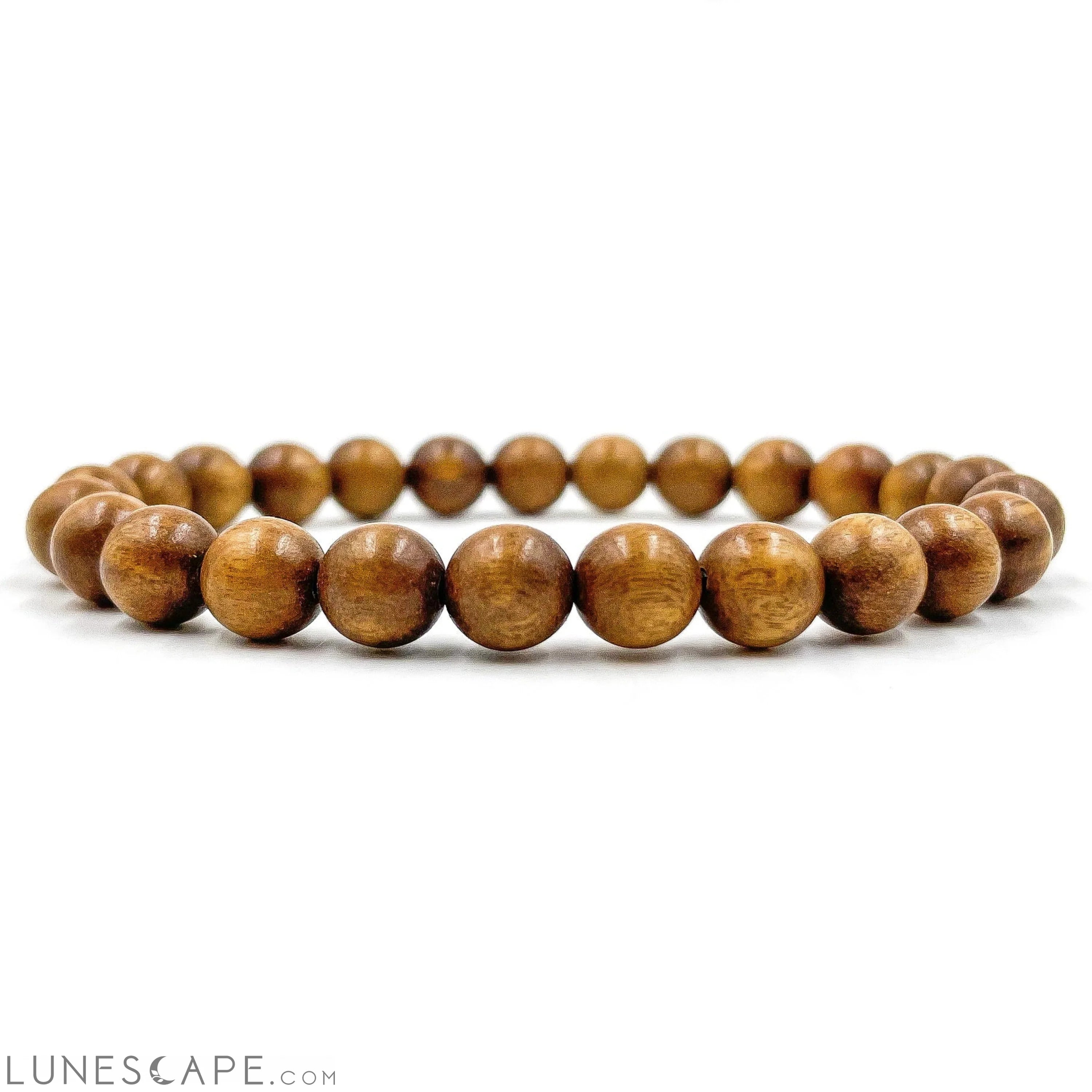 Union - Hickory Wood Mala Beaded Bracelet LUNESCAPE