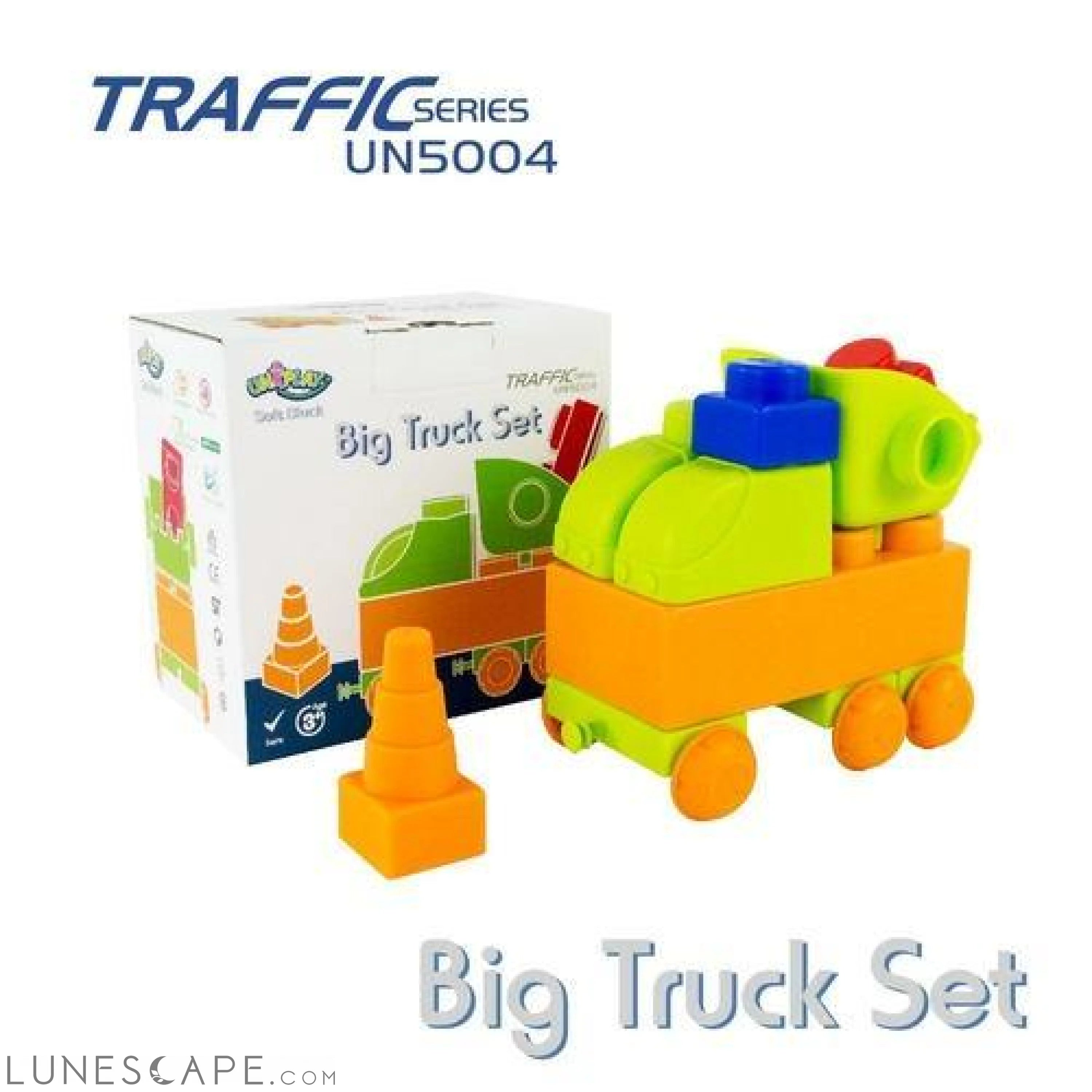 Uniplay Soft Building Blocks - Traffic Series LUNESCAPE