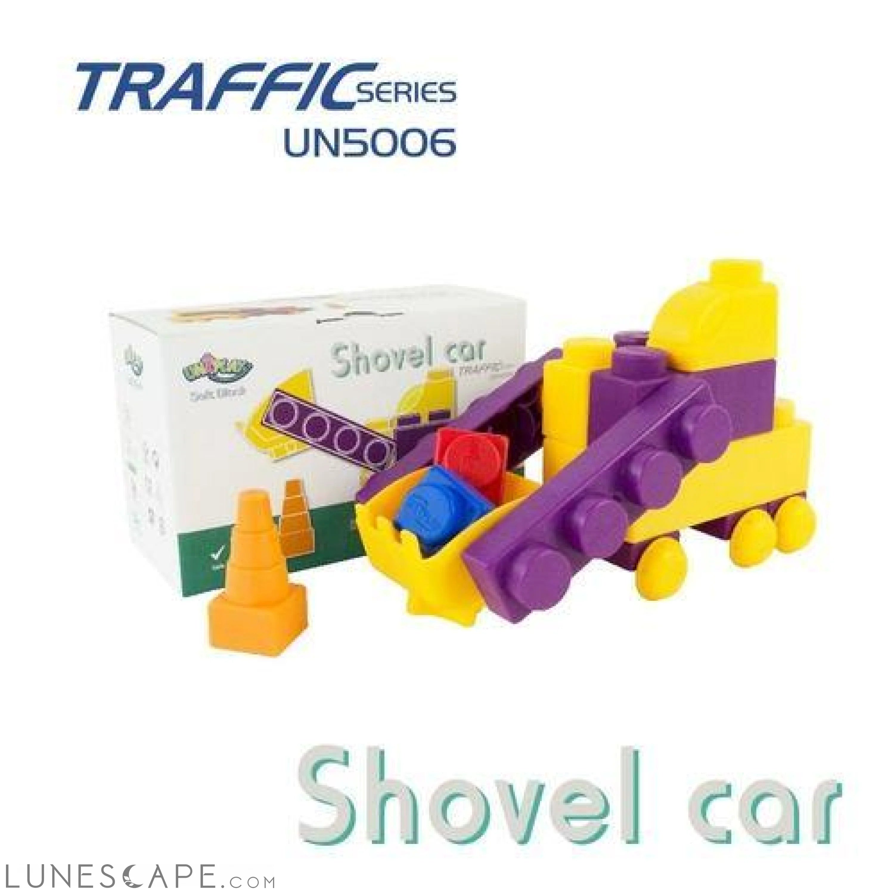 Uniplay Soft Building Blocks - Traffic Series LUNESCAPE