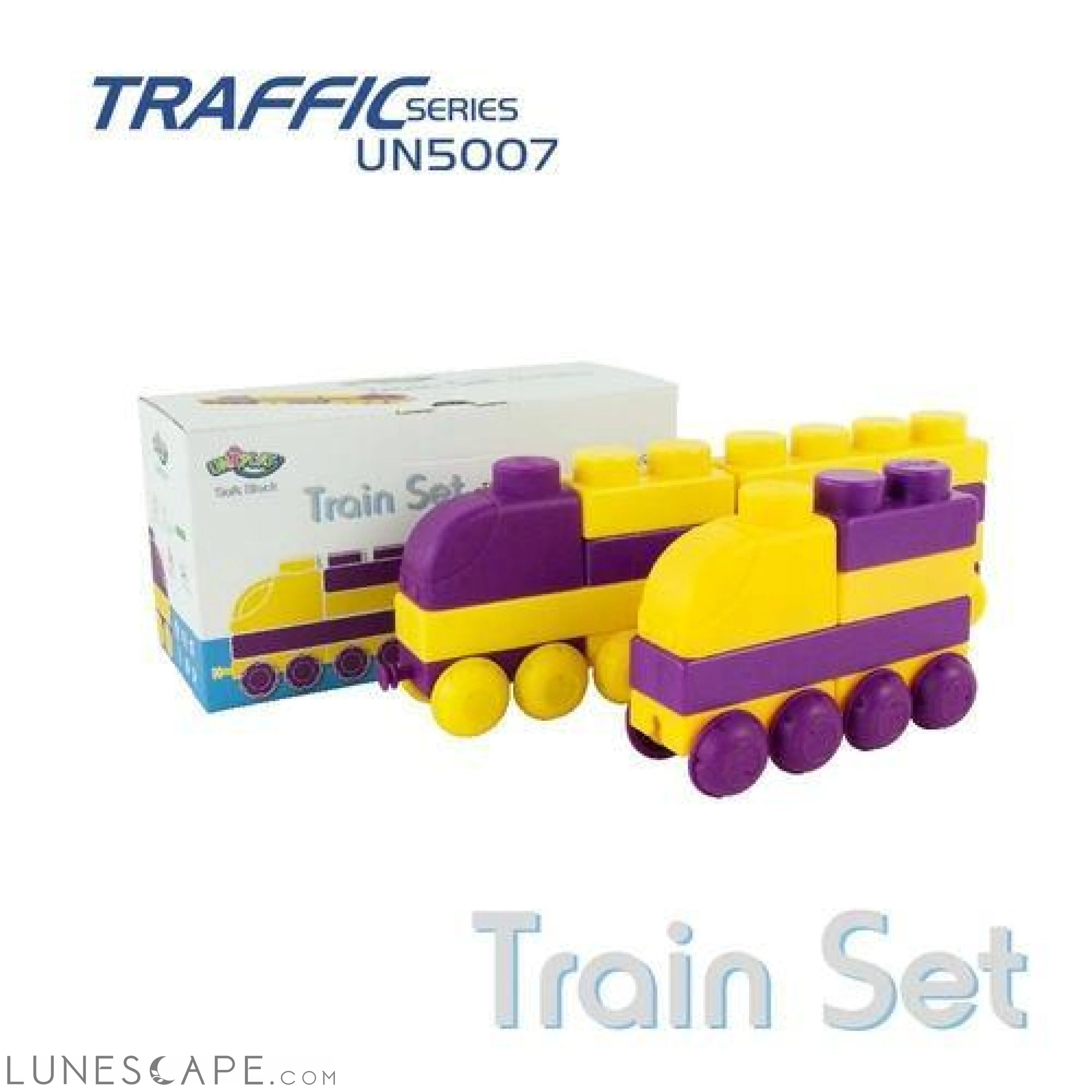 Uniplay Soft Building Blocks - Traffic Series LUNESCAPE