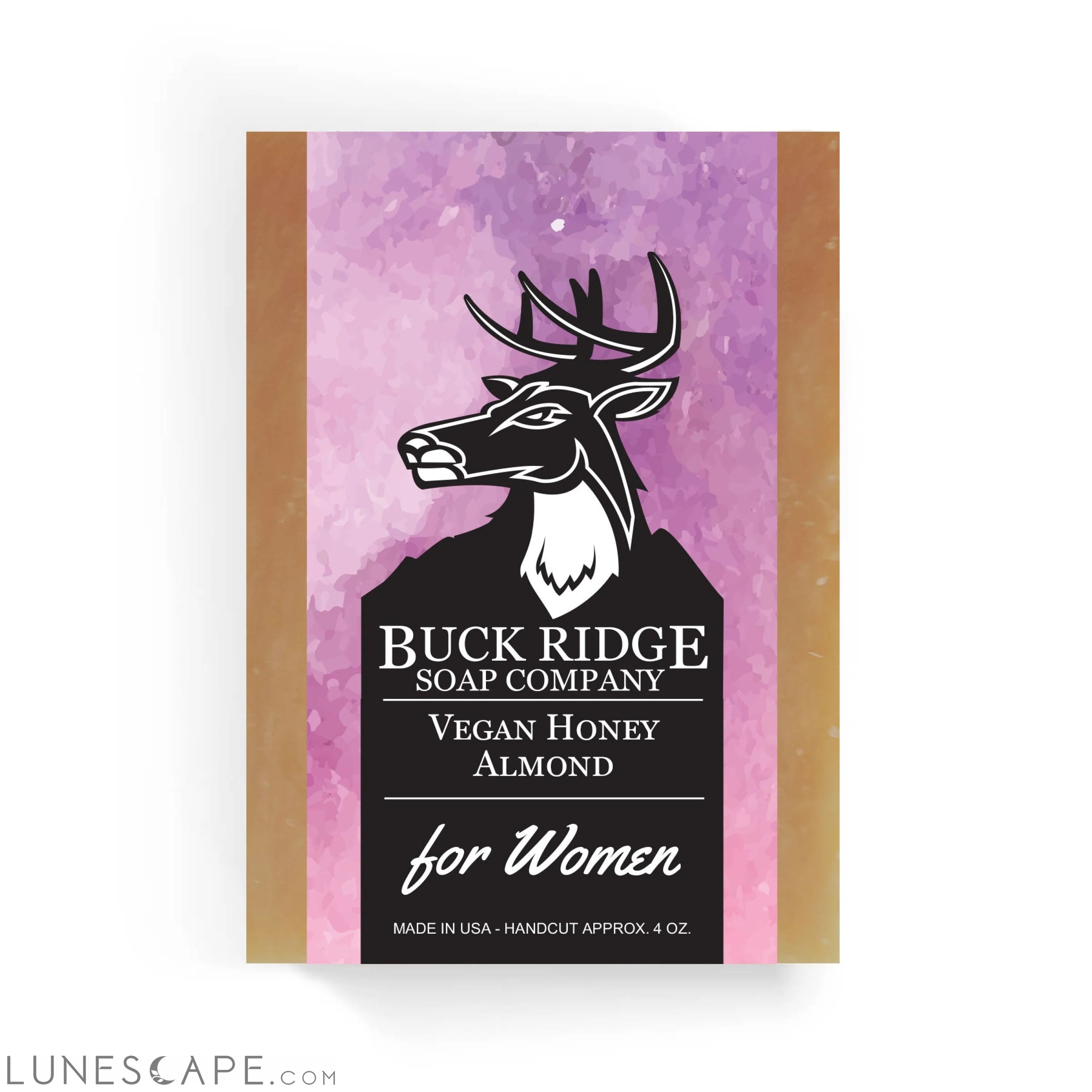Vegan Honey Almond Handmade Soap LUNESCAPE