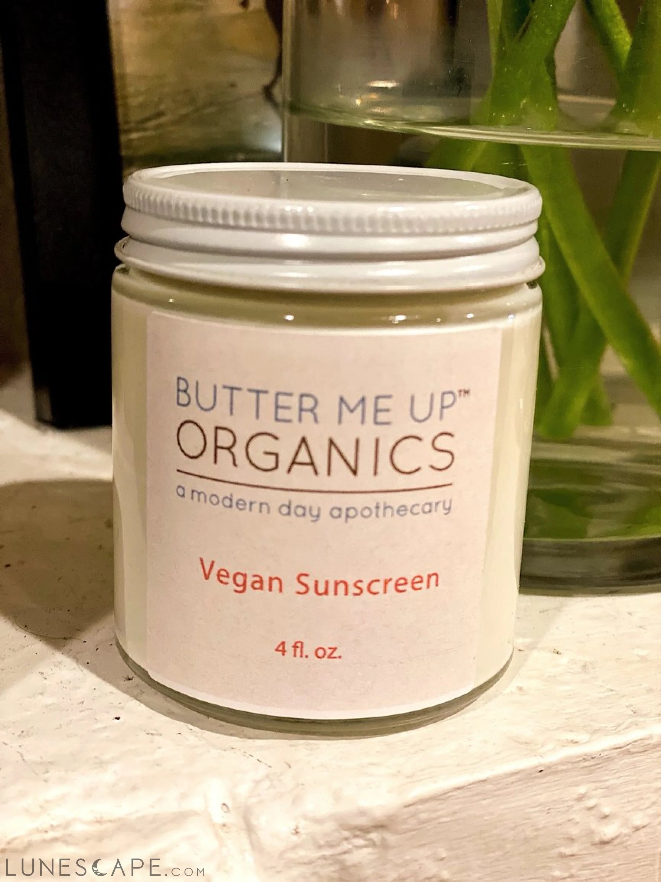 VEGAN Organic Sunscreen SPF 45 LUNESCAPE