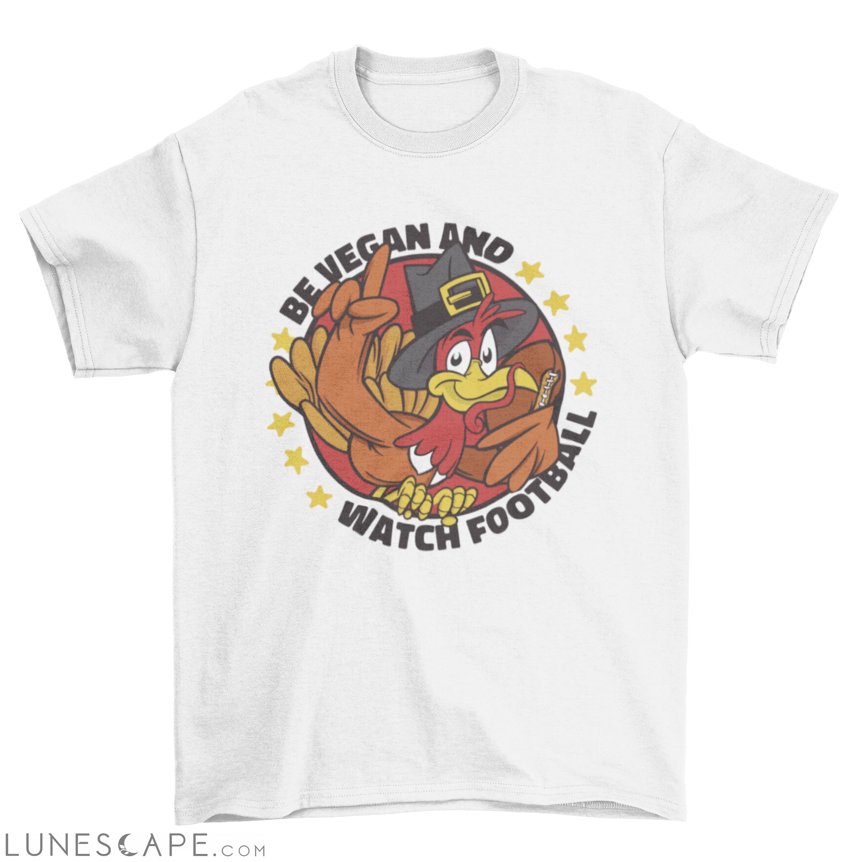 Vegan thanksgiving quote t-shirt LUNESCAPE