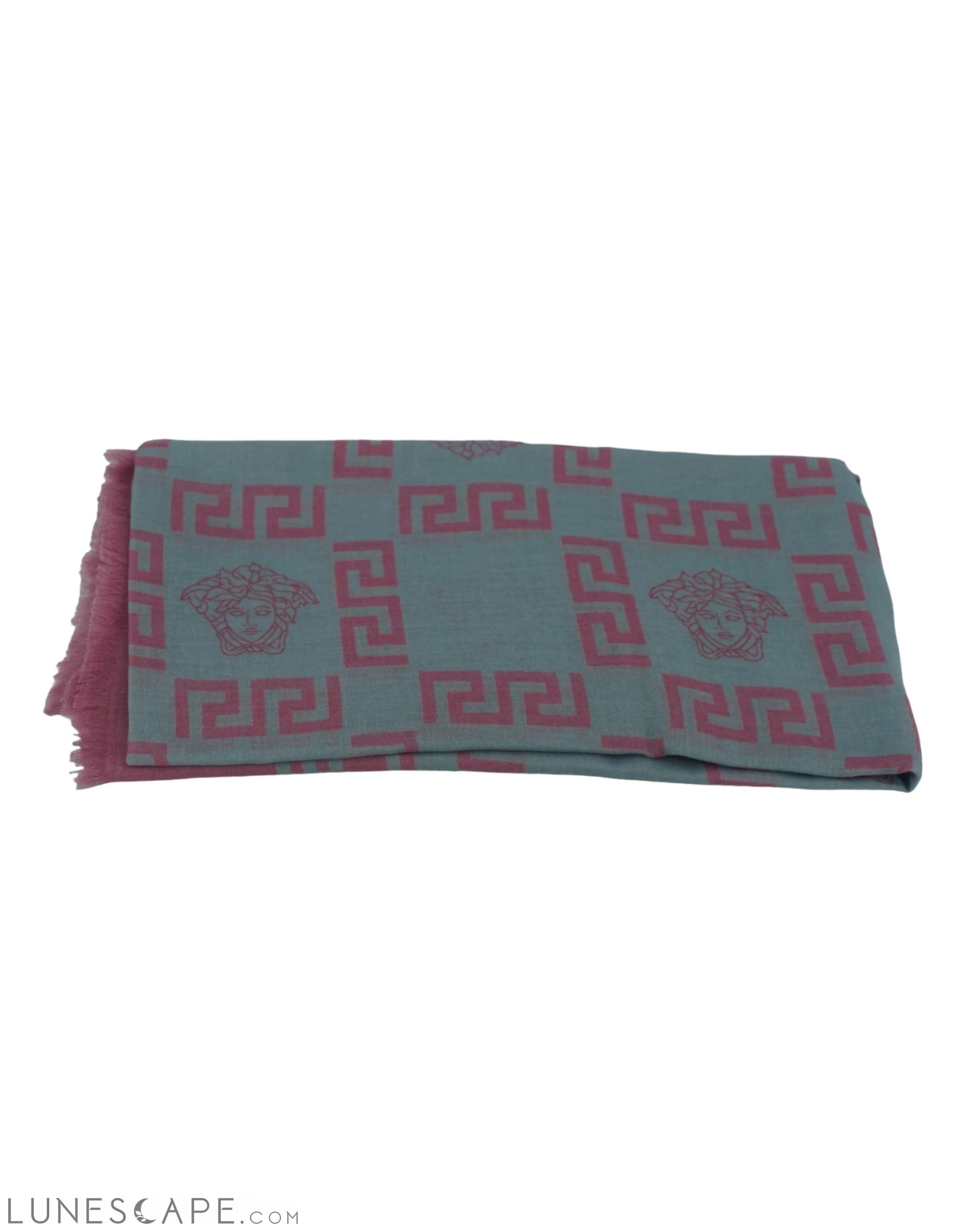 Versace Light Pink MD and Cashmare Medusa Scarf Scarves - Women