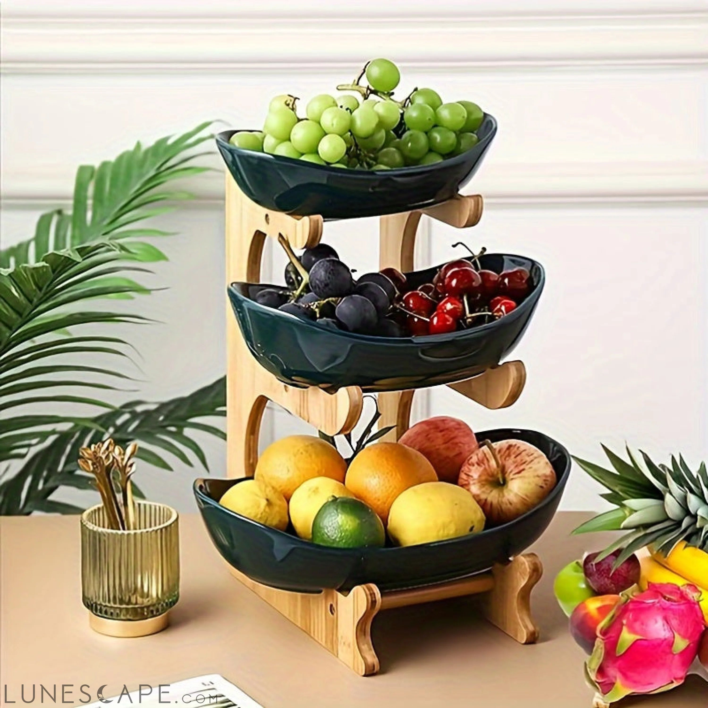 Versatile MultiTiered Fruit Bowl Set for Any Occasion LUNESCAPE