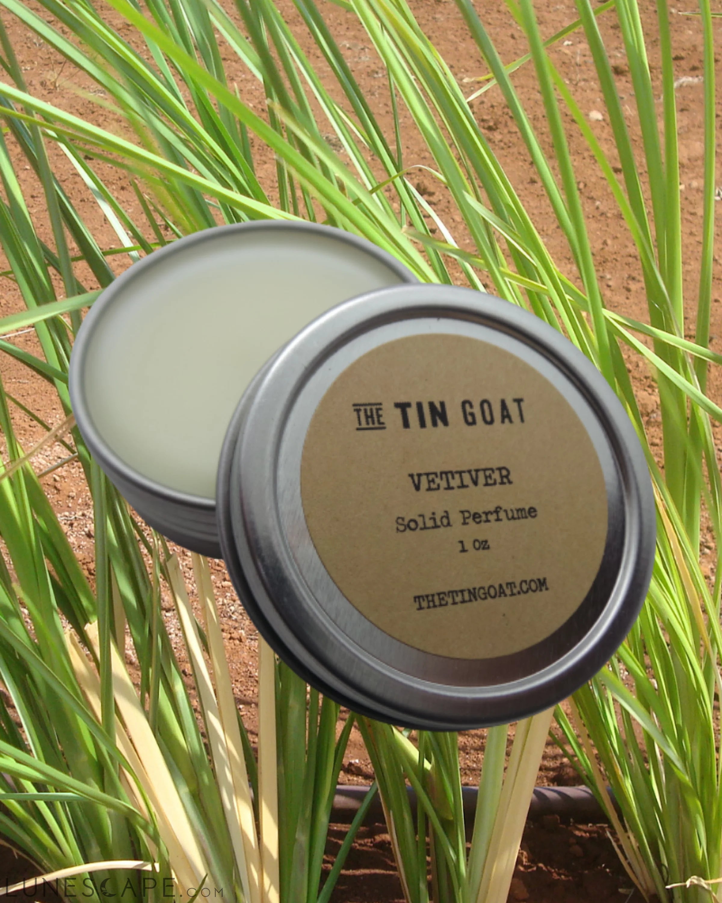 Vetiver Solid Perfume LUNESCAPE