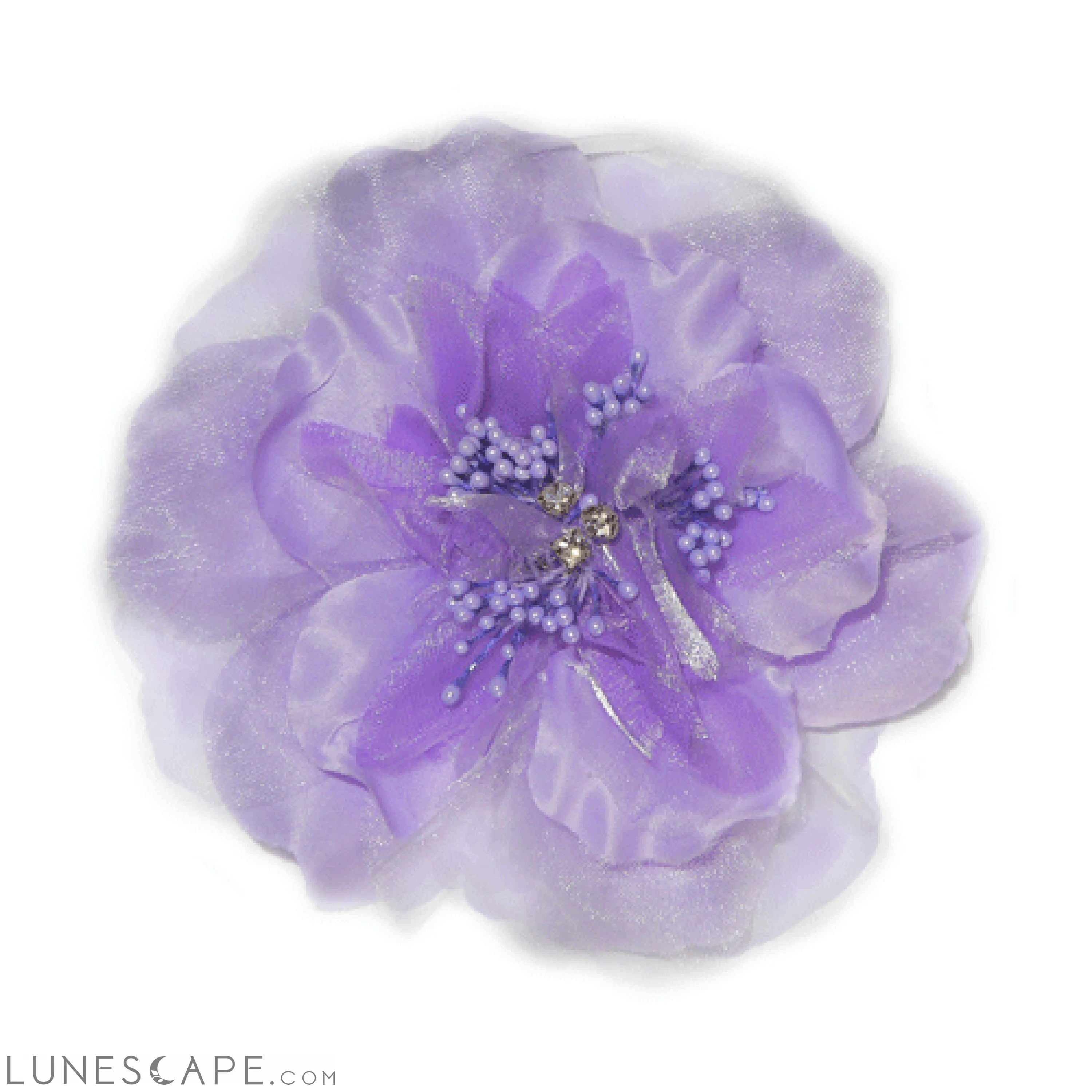 Victoria Collar Flower - Purple LUNESCAPE