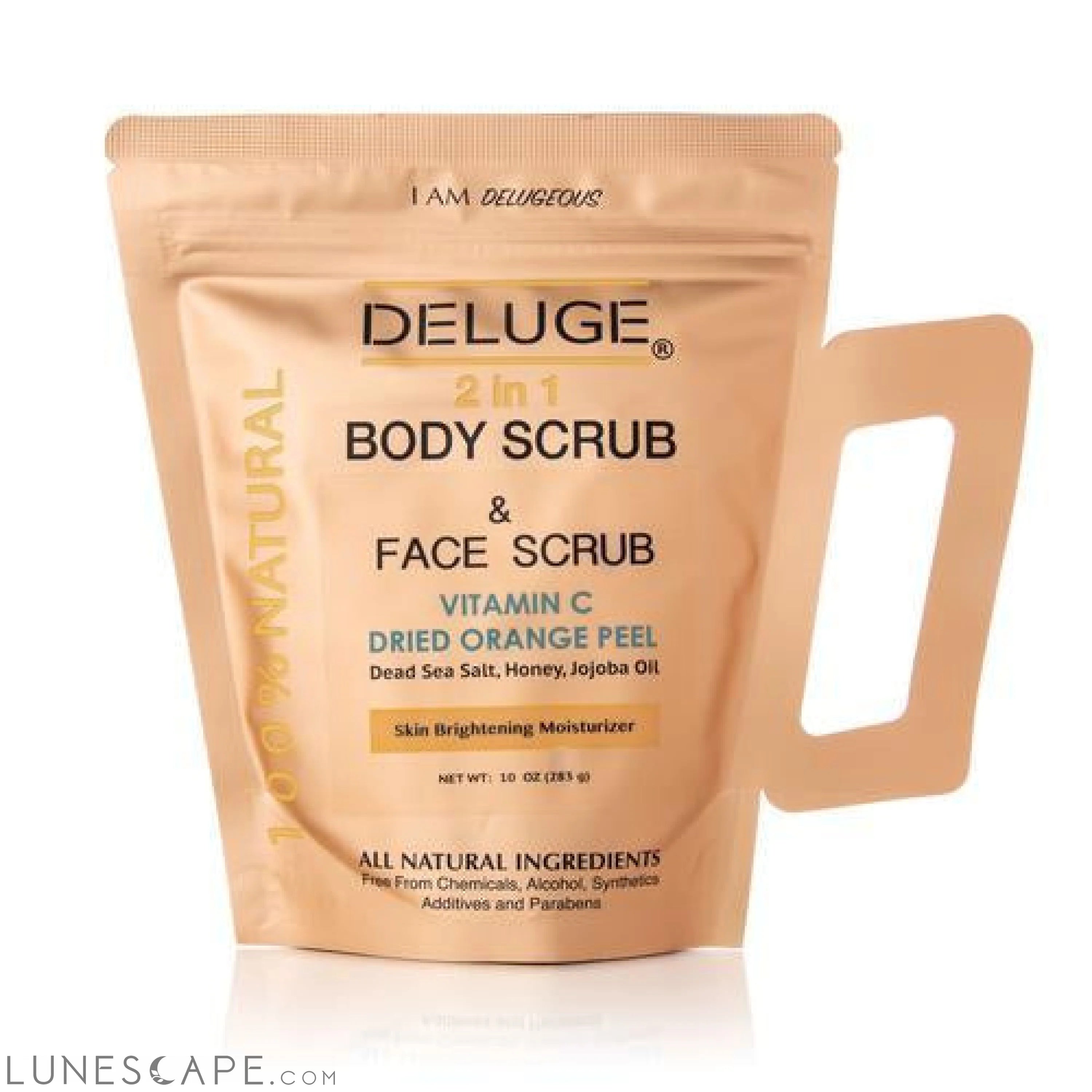 Vitamin C Scrub Dried Orange Peel LUNESCAPE