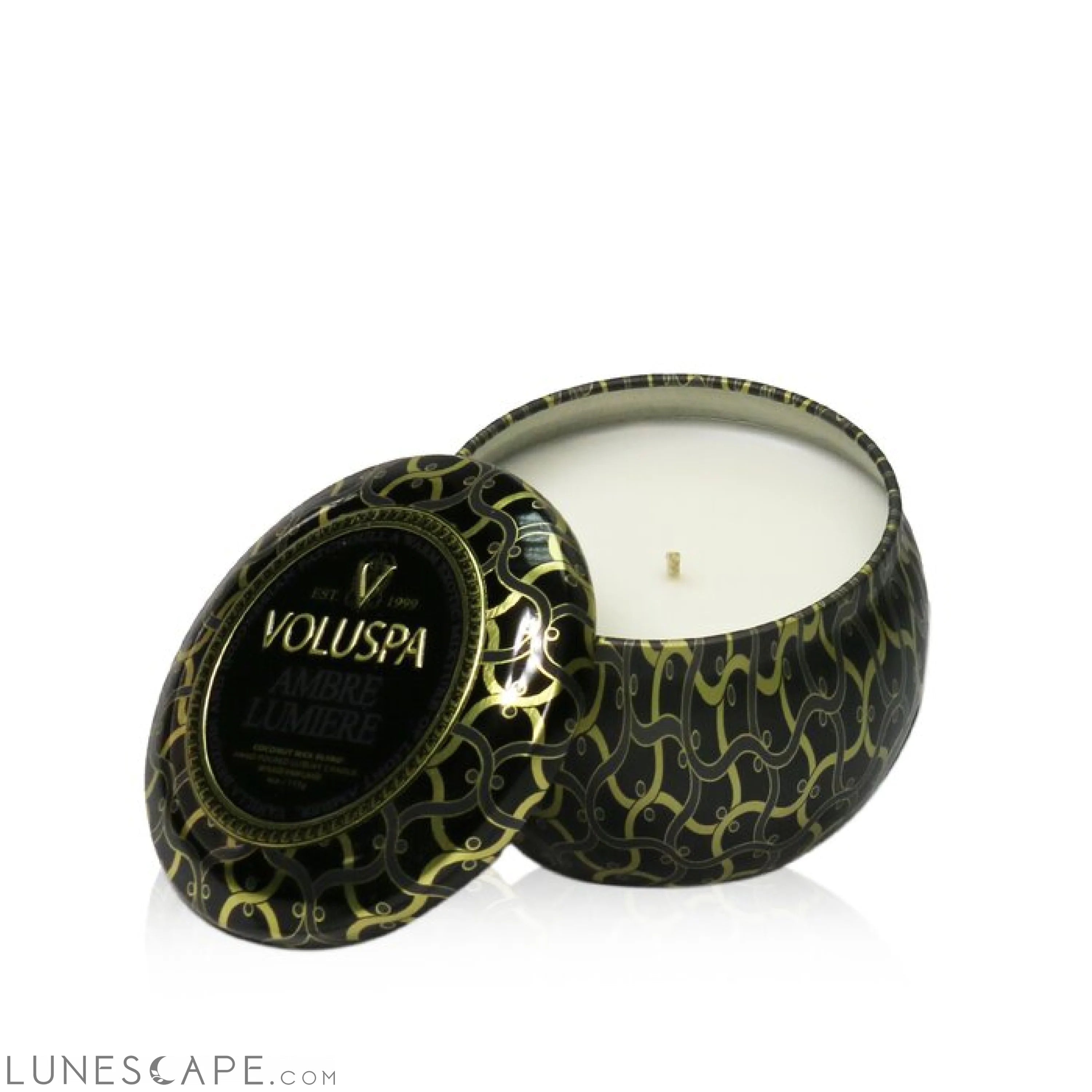 VOLUSPA - Mini Tin Candle - Ambre Lumiere LUNESCAPE