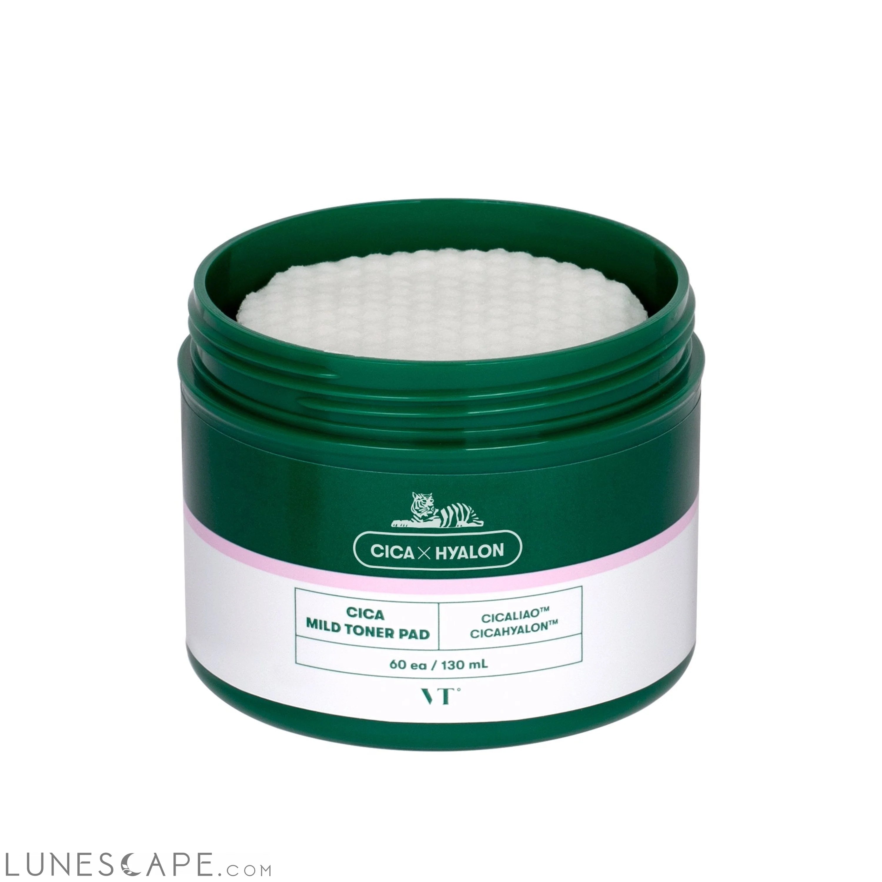 VT CICA MILD TONER PAD (60 EA) LUNESCAPE