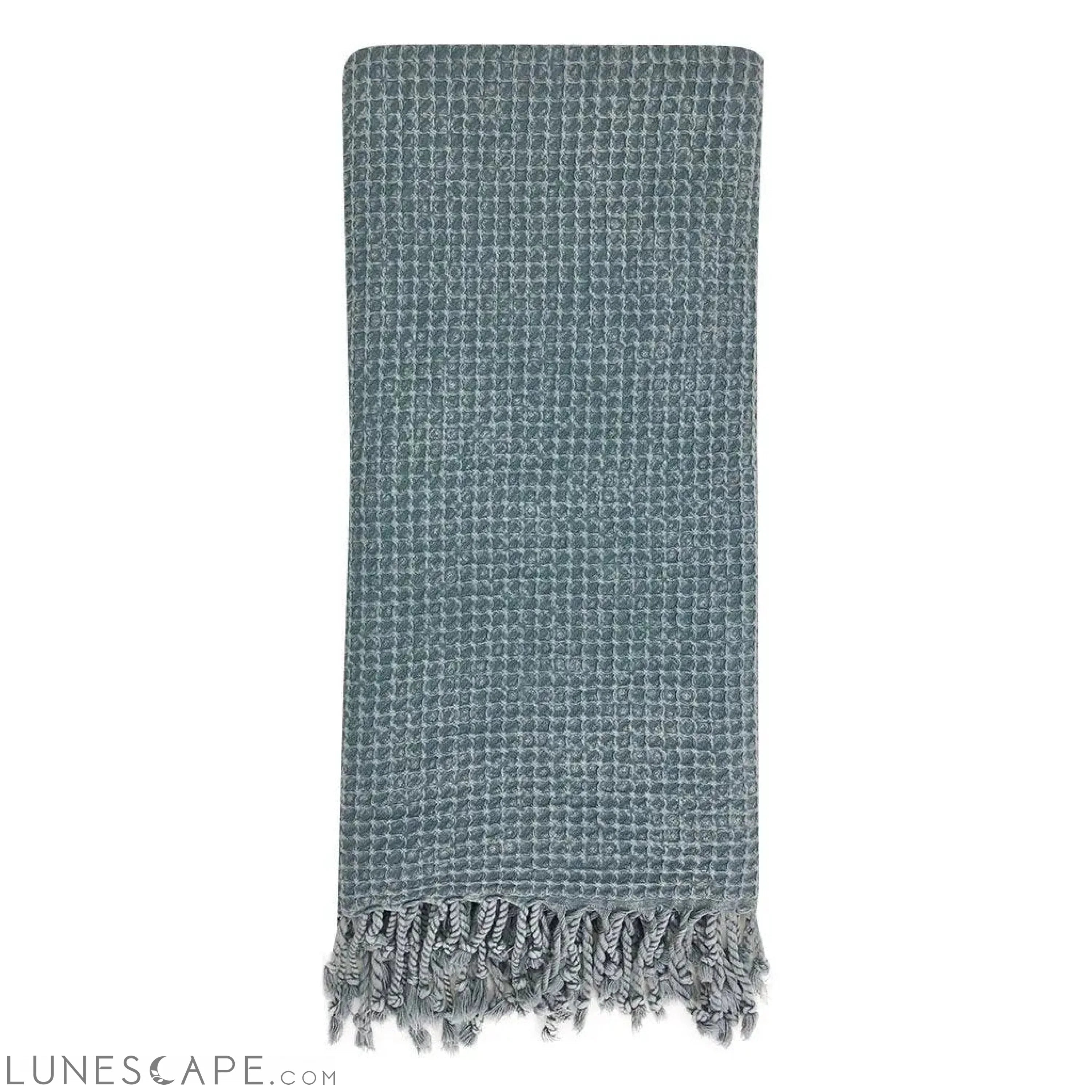 Waffle Weave Turkish Towel LUNESCAPE