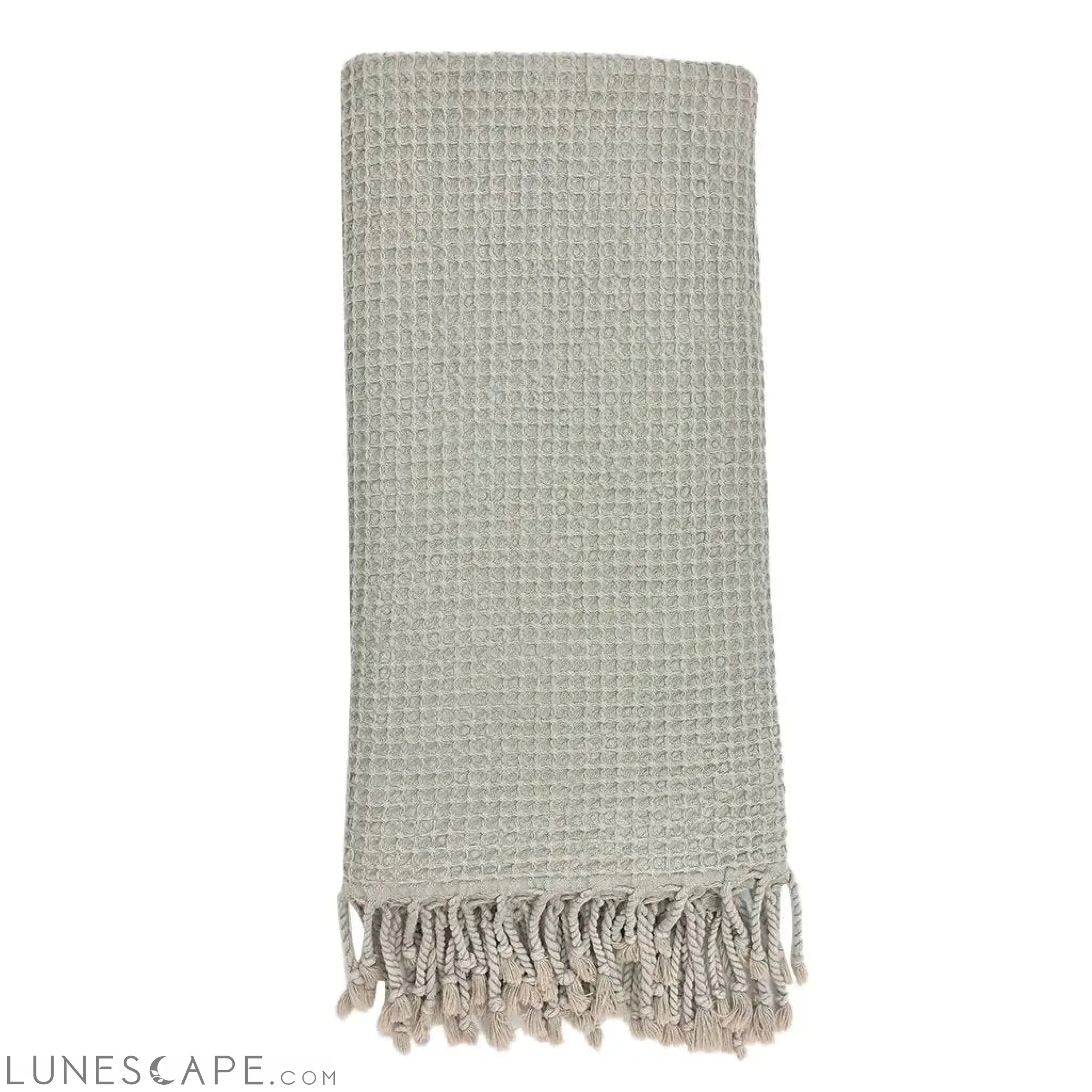 Waffle Weave Turkish Towel LUNESCAPE