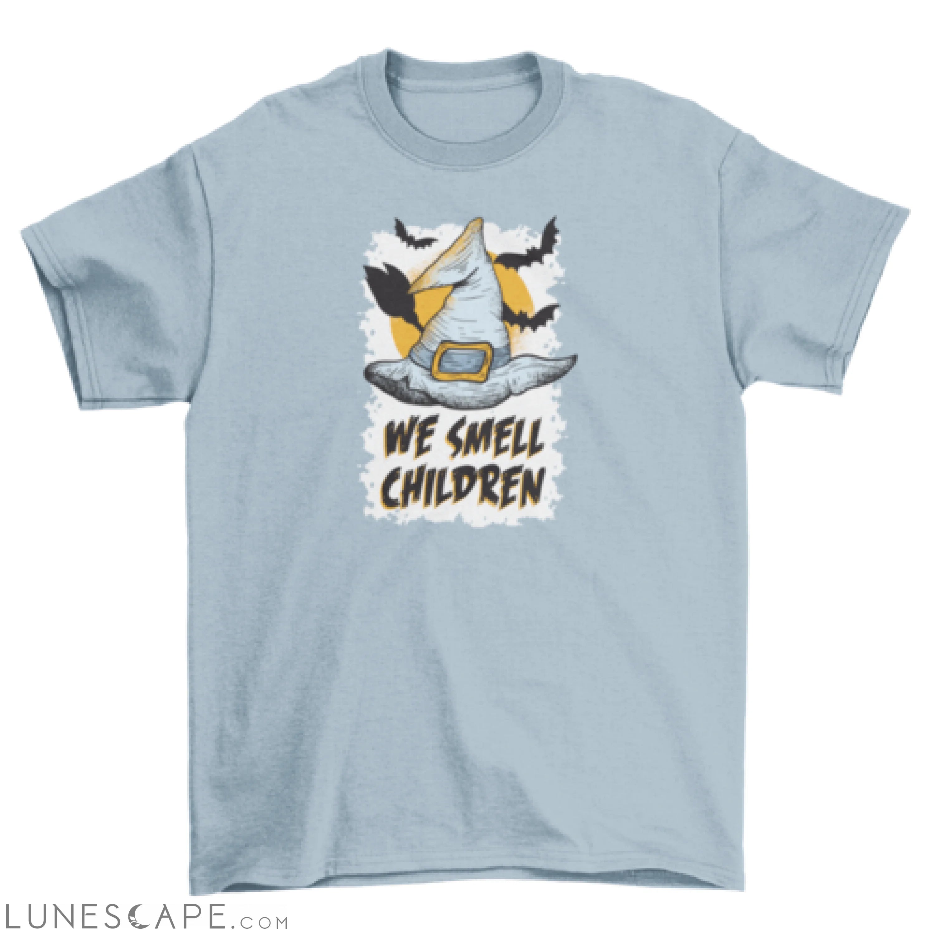 We smell children t-shirt design LUNESCAPE