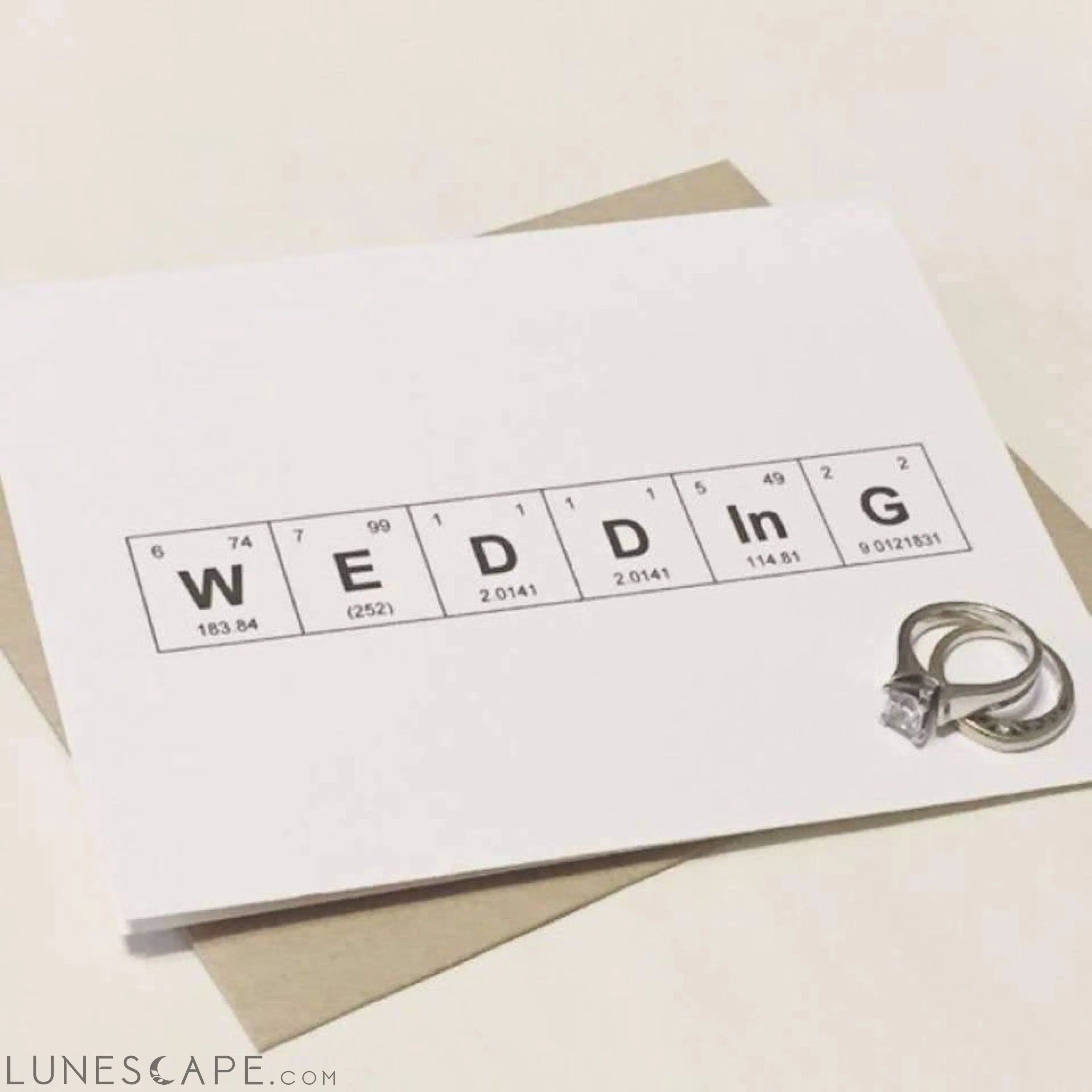 Wedding Card LUNESCAPE