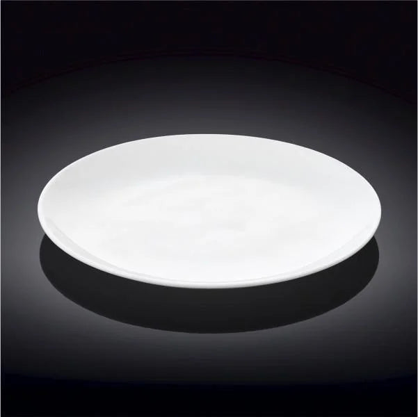 White Dinner Plate 10" inch | 25.5 Cm LUNESCAPE