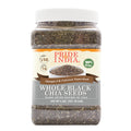 Whole Black Chia Seeds - Omega-3 & Calcium Superfood Jar