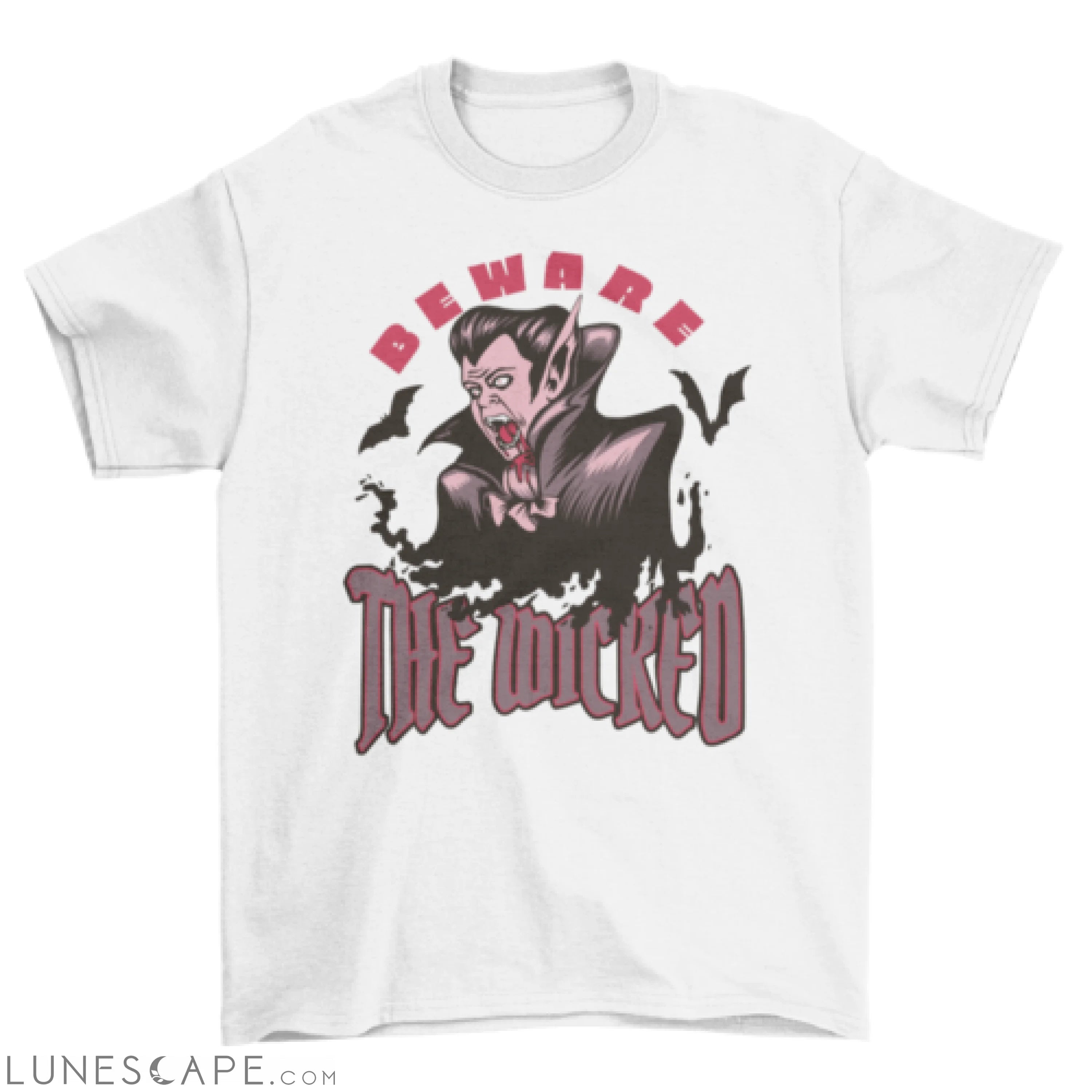 Wicked Halloween vampire t-shirt LUNESCAPE