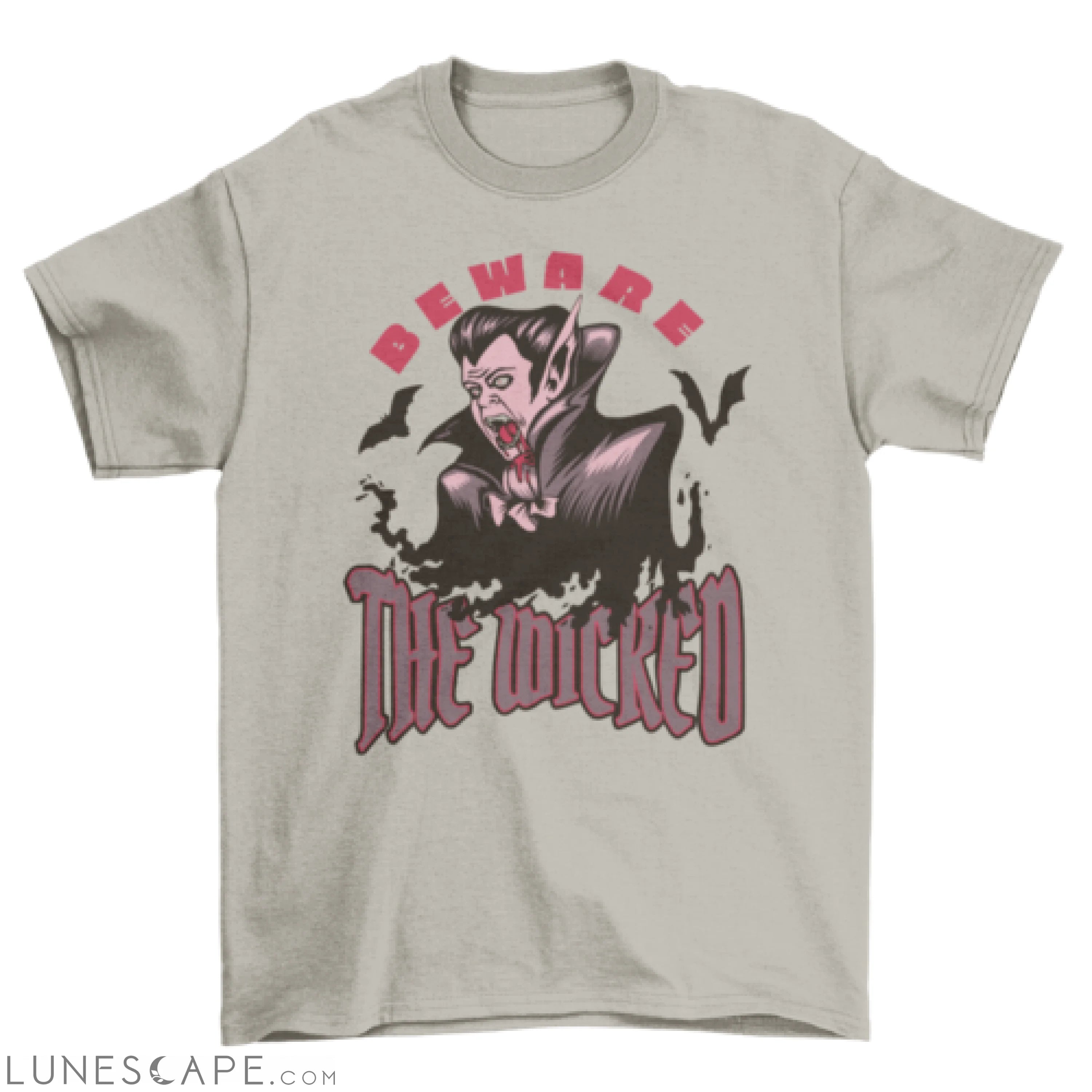 Wicked Halloween vampire t-shirt LUNESCAPE