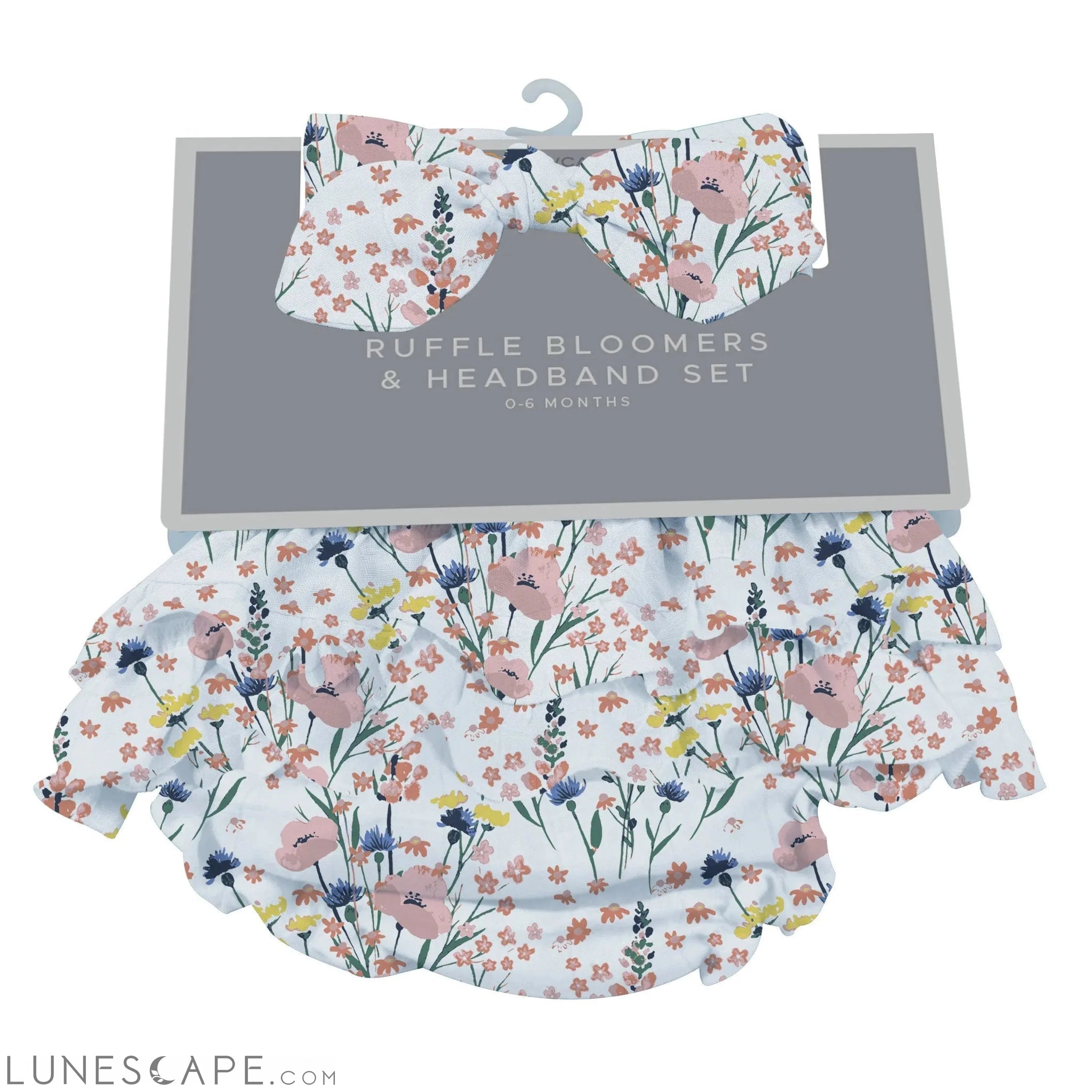 Wildflowers Ruffle Bloomers and Headband Set LUNESCAPE