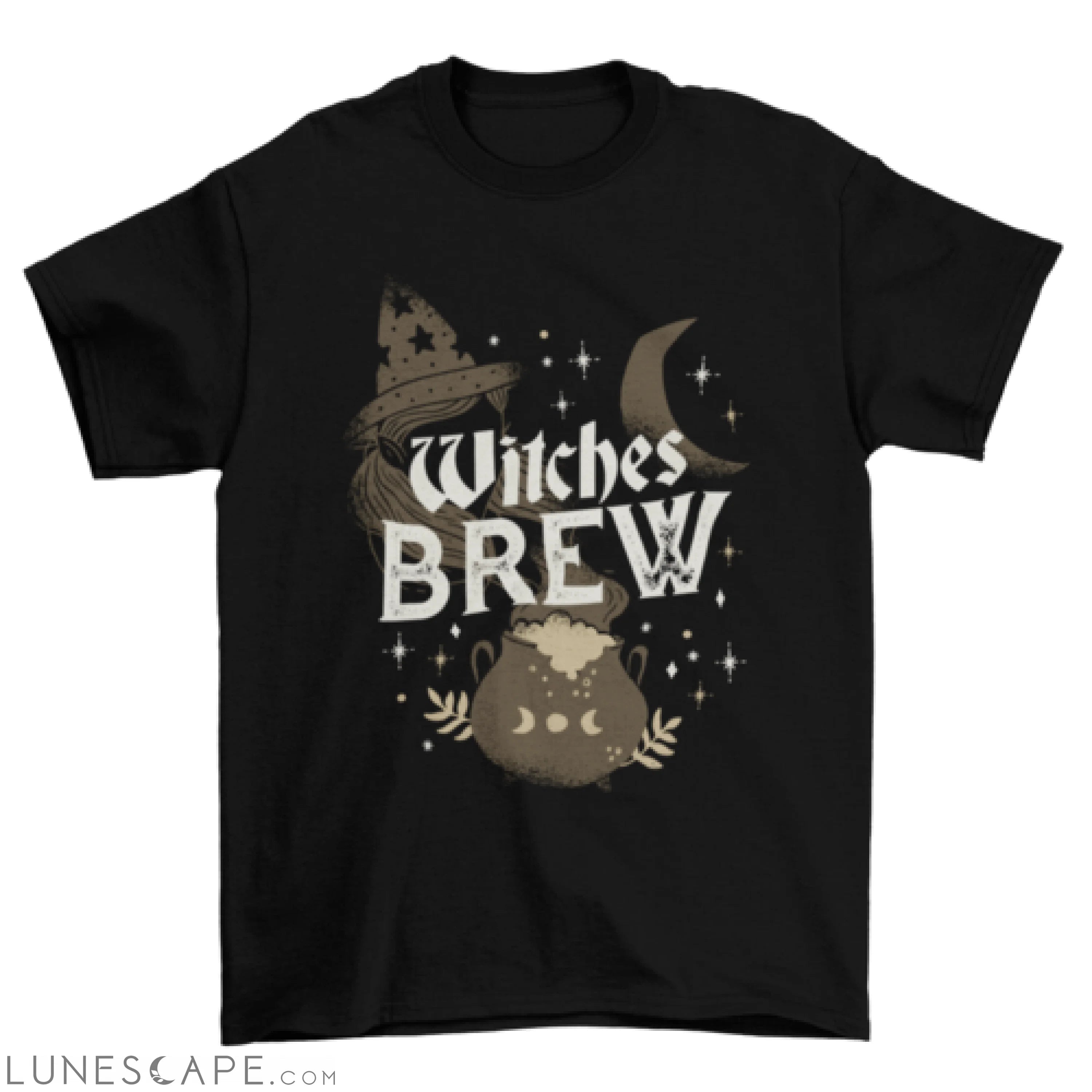 Witches brew t-shirt design LUNESCAPE