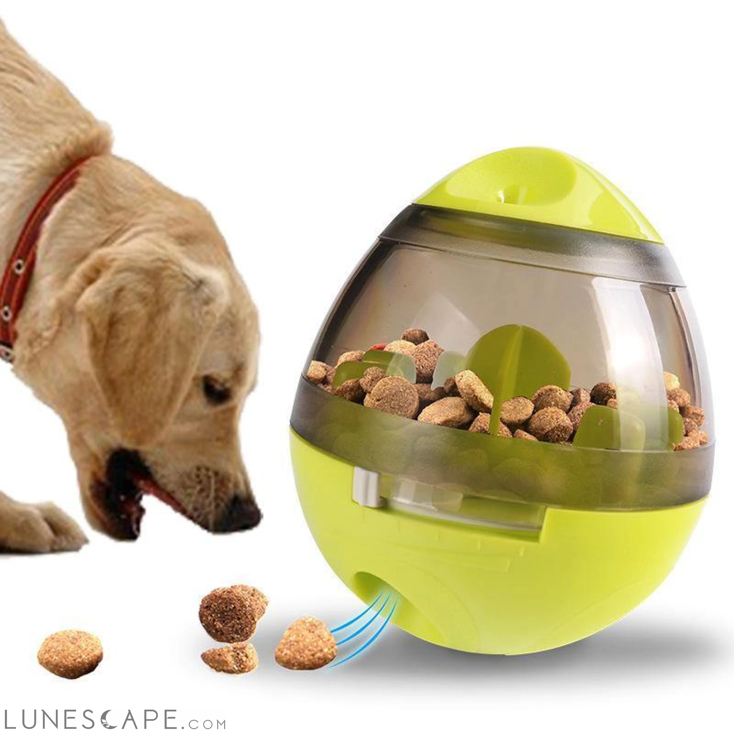 Wobbler Treat Dispensing Dog Toy LUNESCAPE