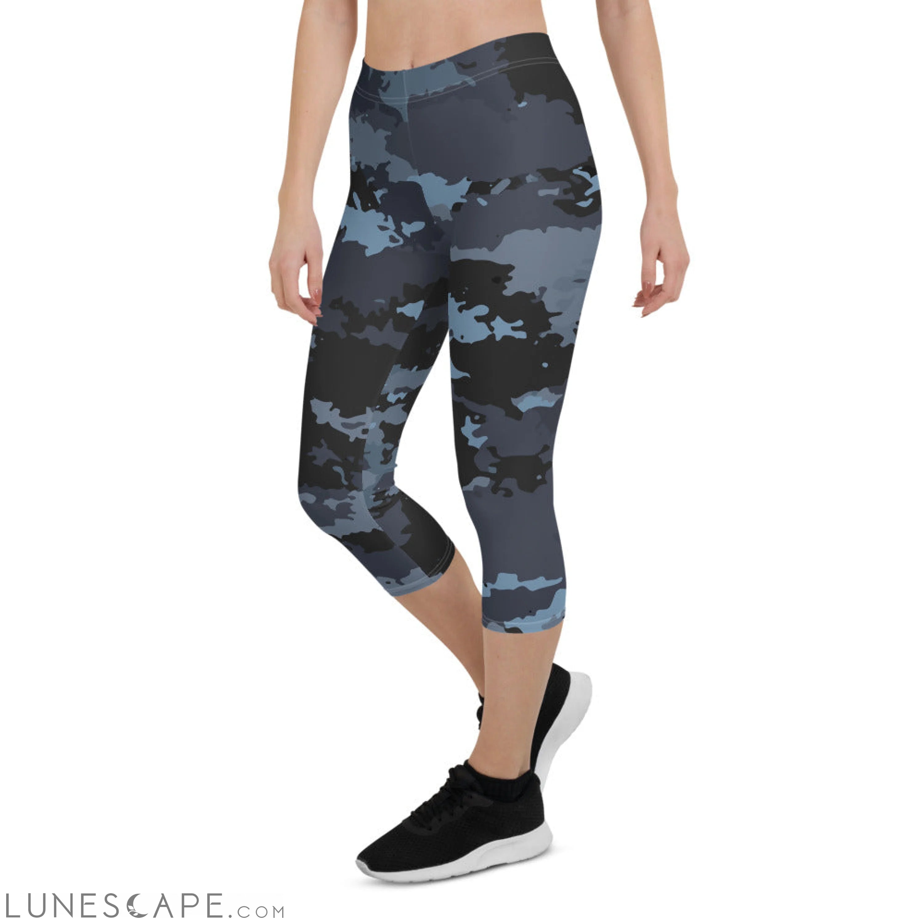 Women's CoastFlex Coast Camo Capri Leggings LUNESCAPE