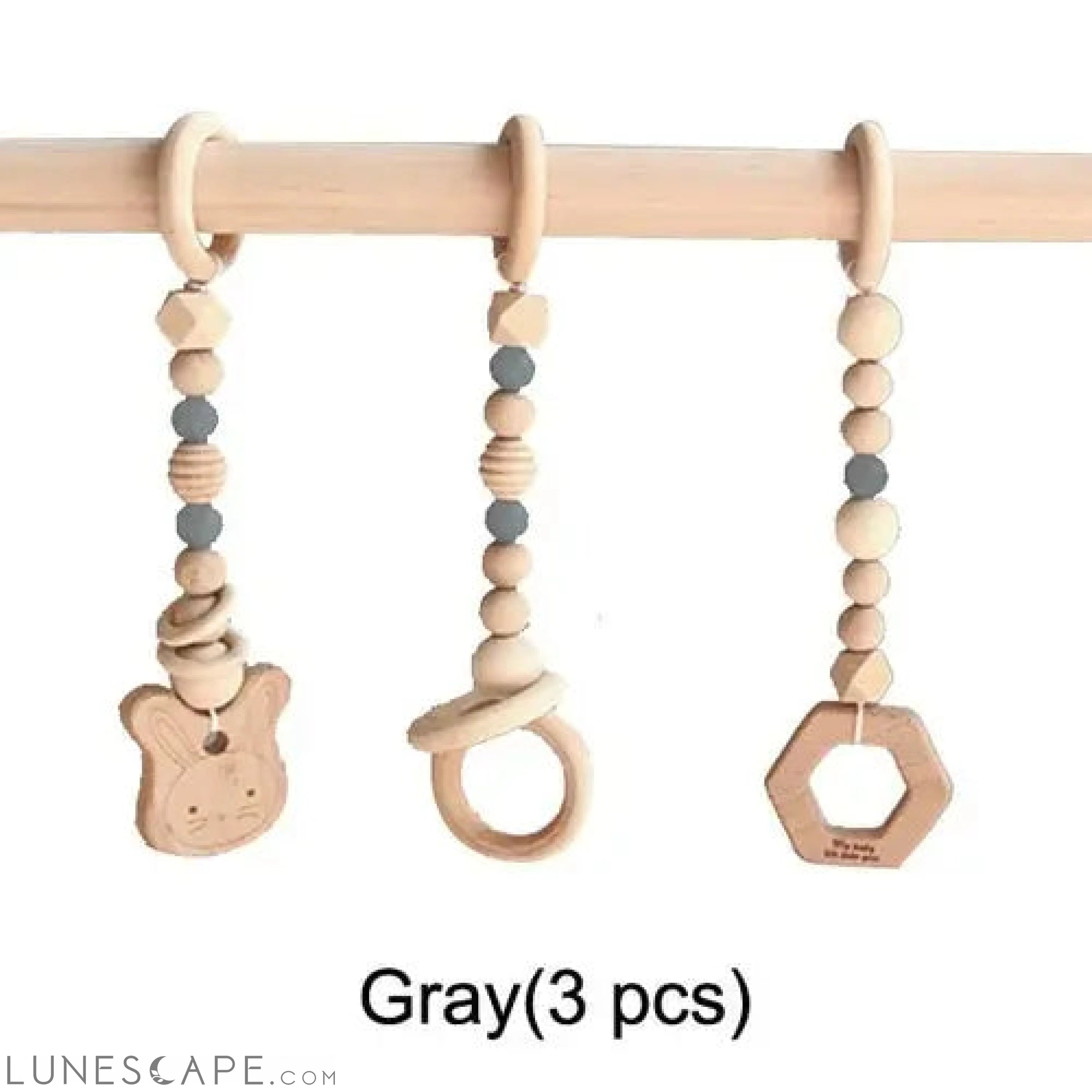 Wooden Baby Gym and Mobile LUNESCAPE