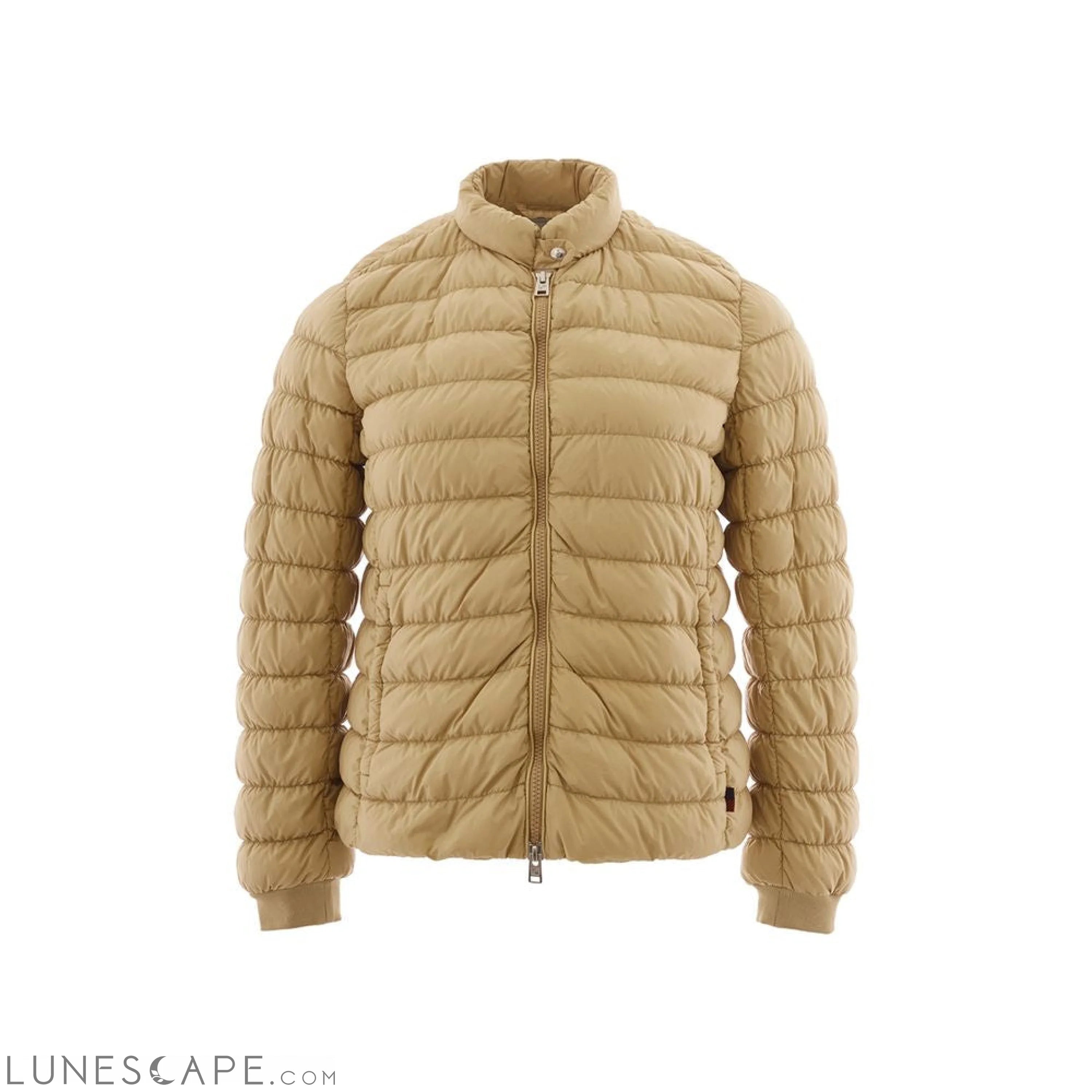 Woolrich Beige Polyamide Designer Jacket LUNESCAPE