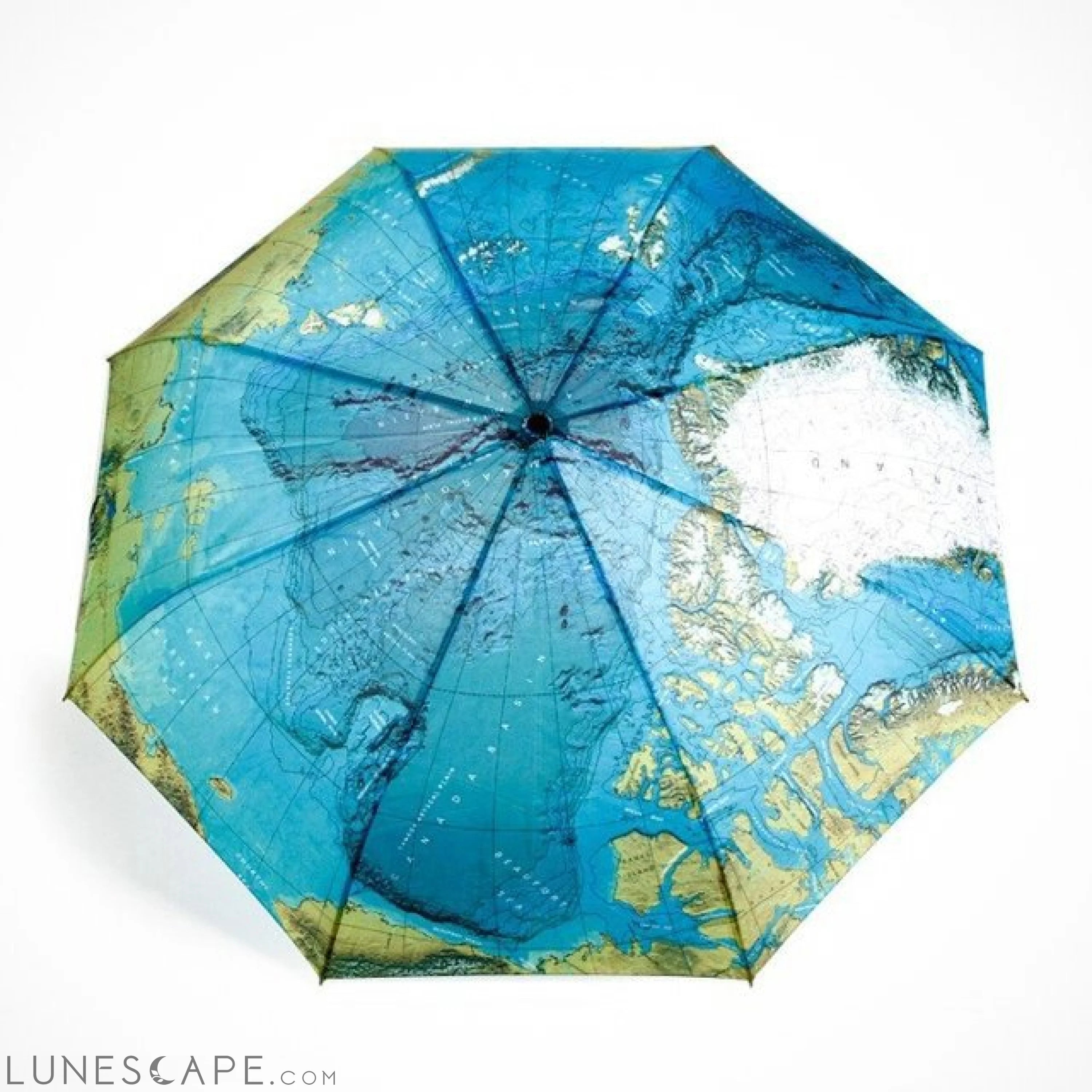 World Map Umbrella LUNESCAPE