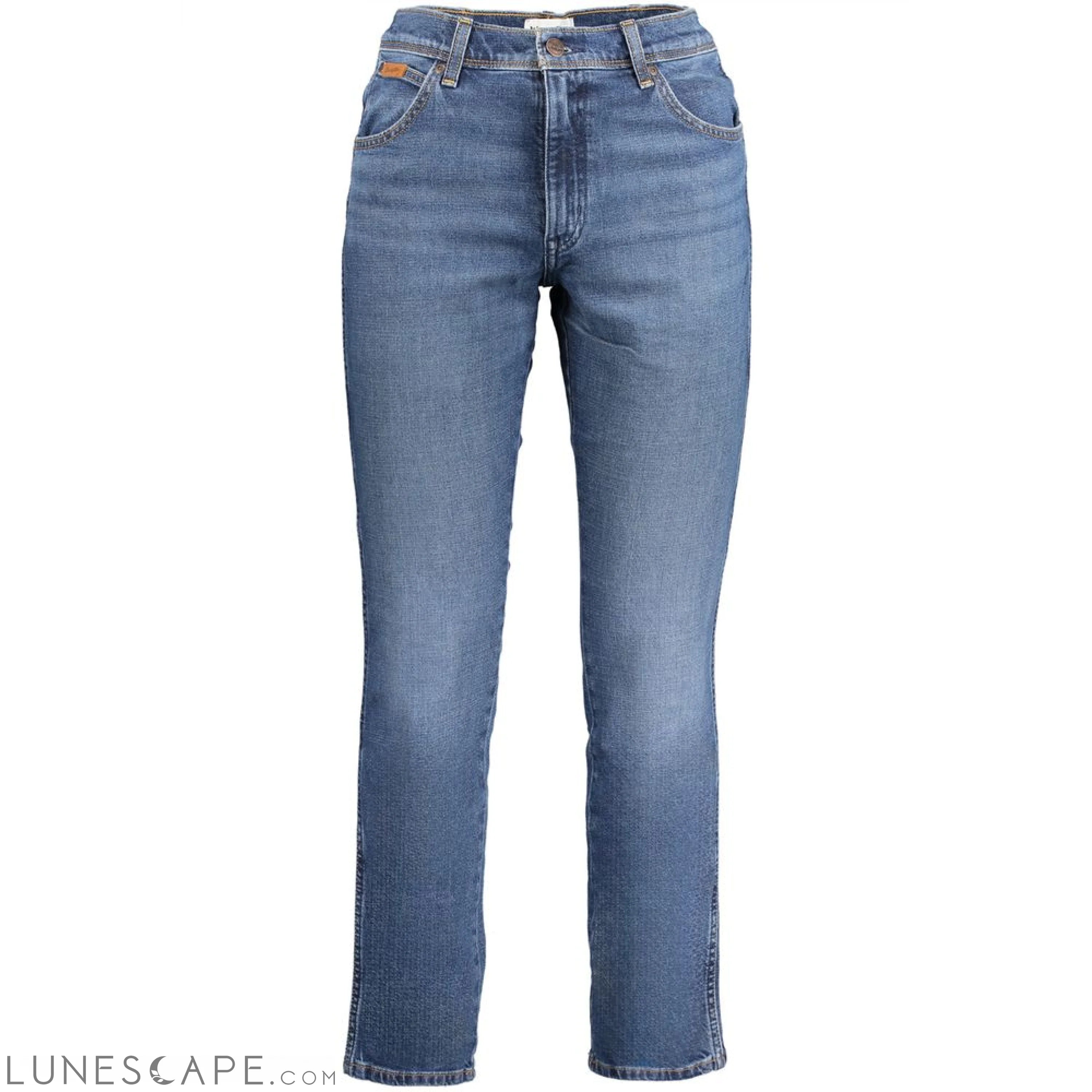 Wrangler Blue Cotton Jeans & Pant LUNESCAPE