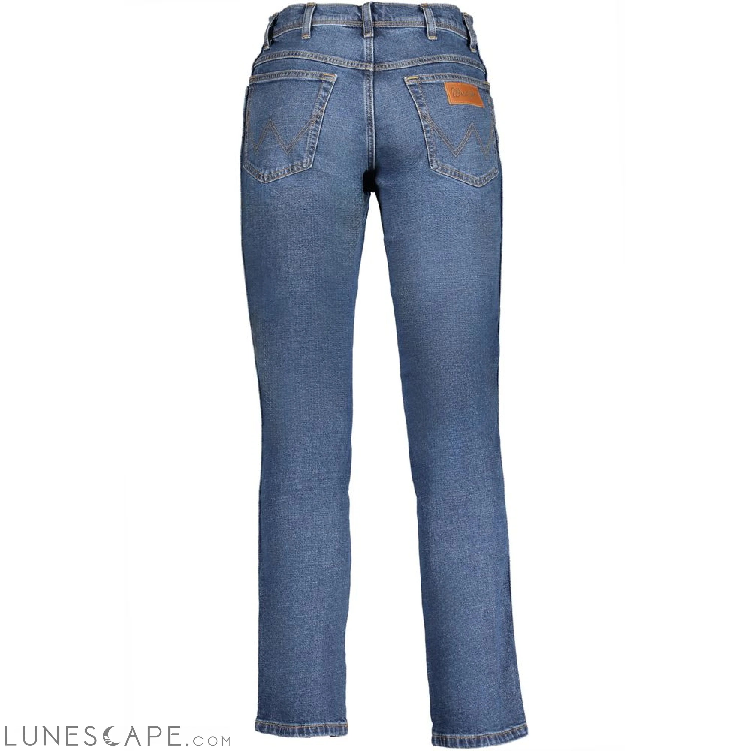 Wrangler Blue Cotton Jeans & Pant LUNESCAPE