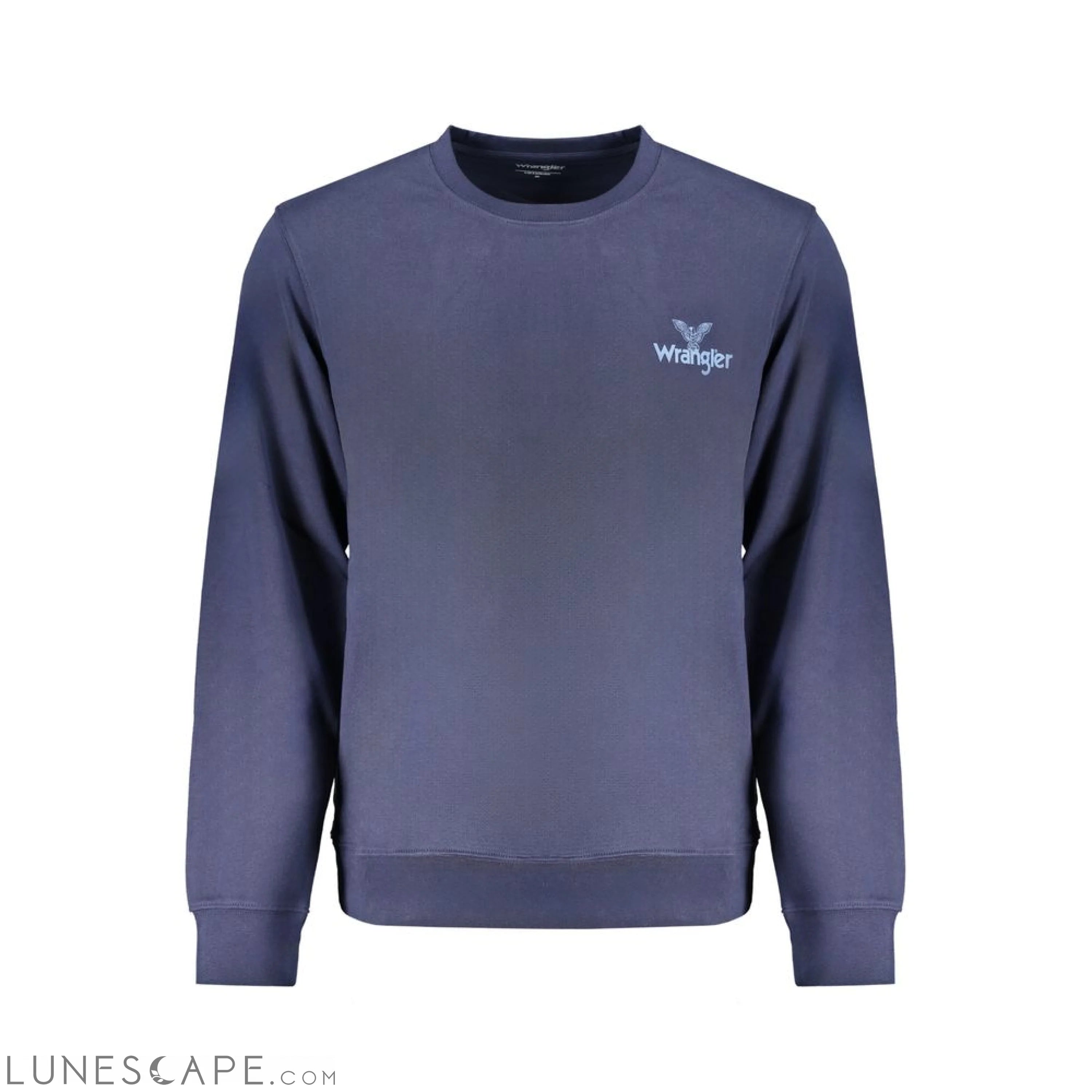 Wrangler Blue Cotton Sweater LUNESCAPE