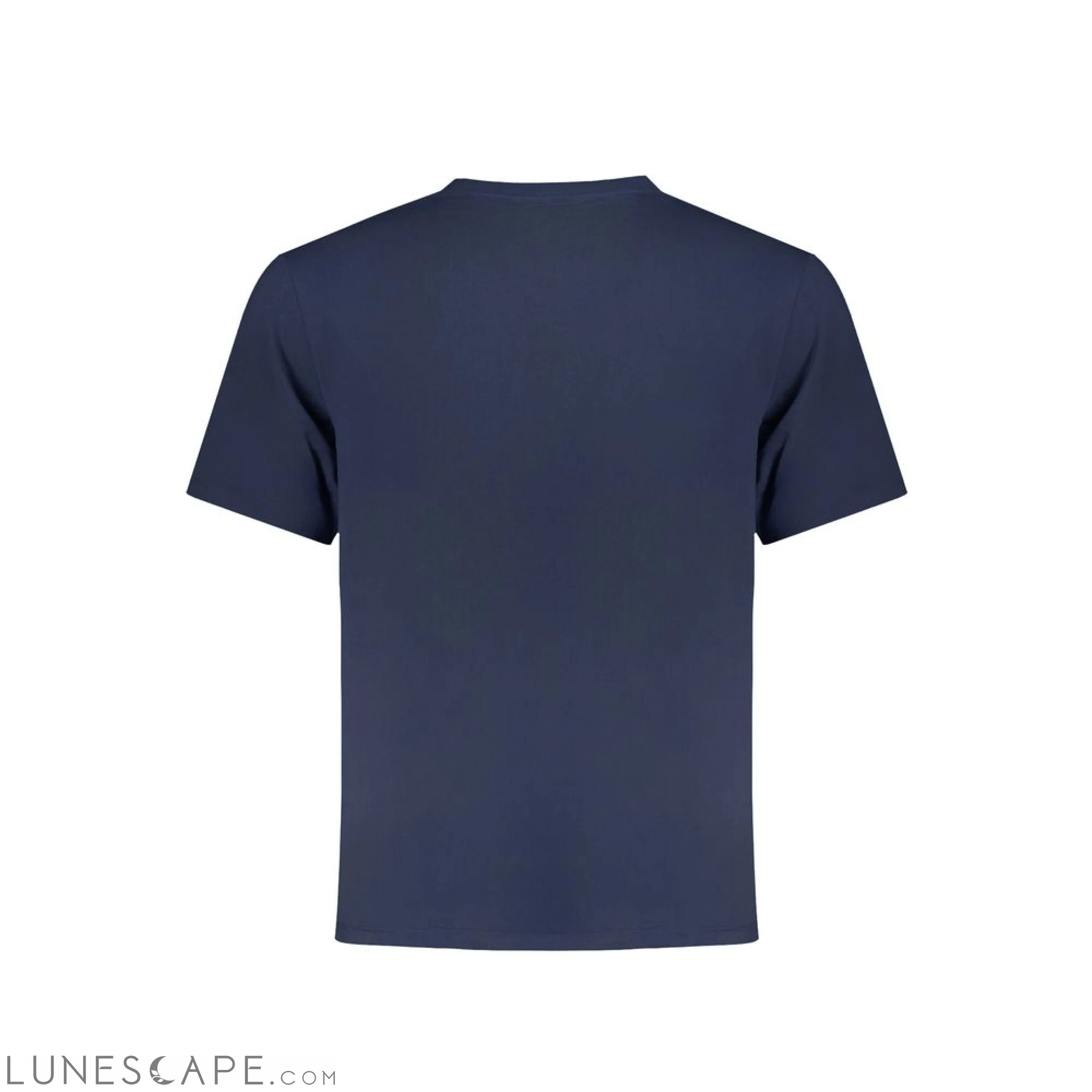 Wrangler Blue Cotton T-Shirt LUNESCAPE