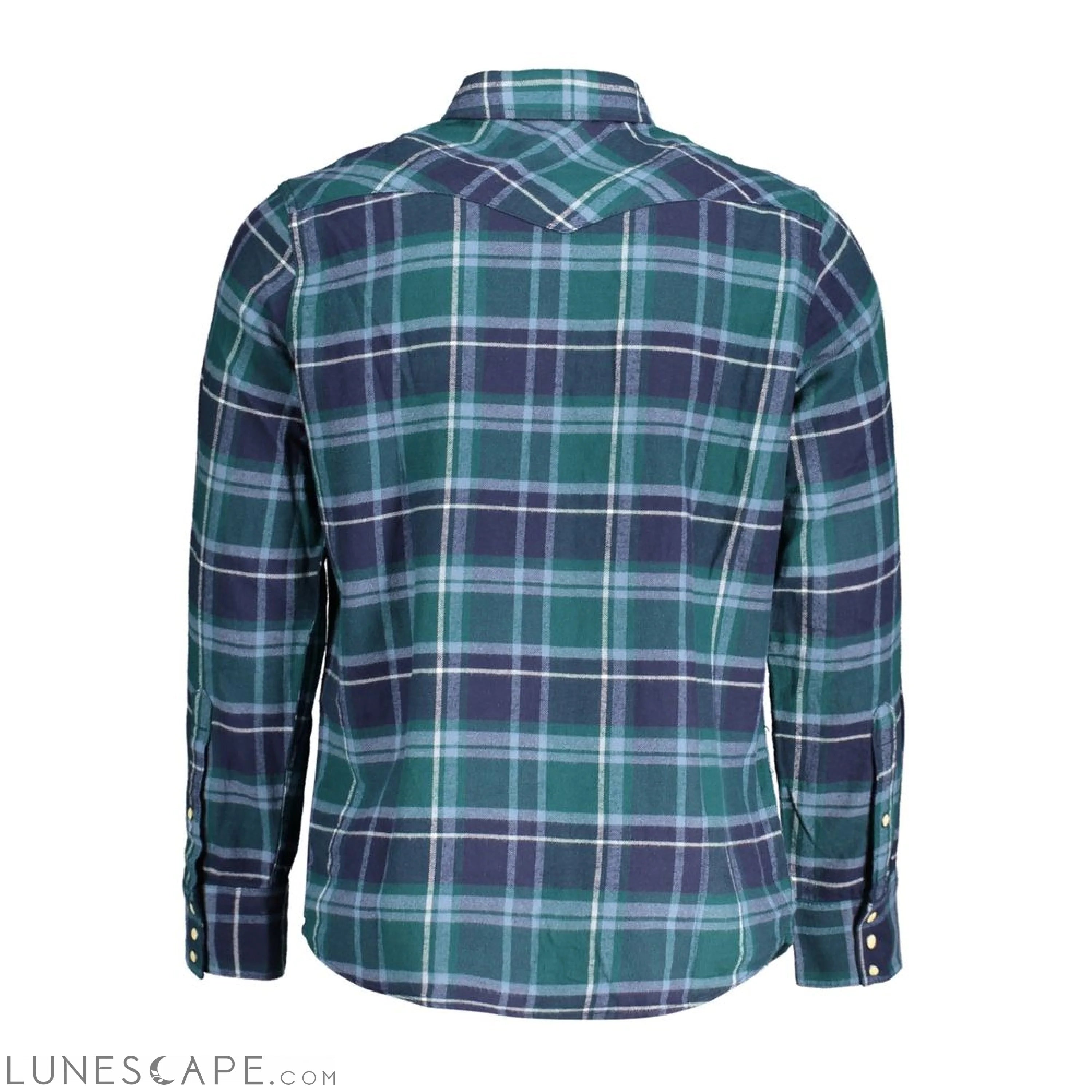 Wrangler Green Cotton Shirt LUNESCAPE