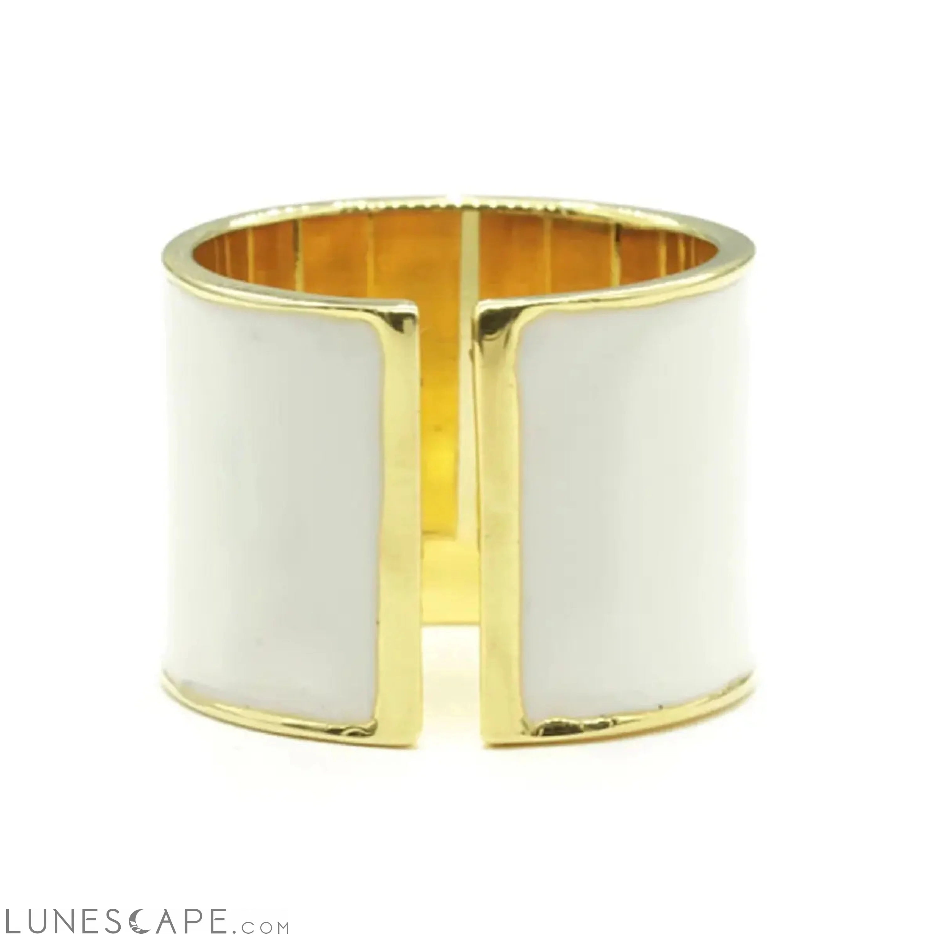 Wrap Ring - White LUNESCAPE