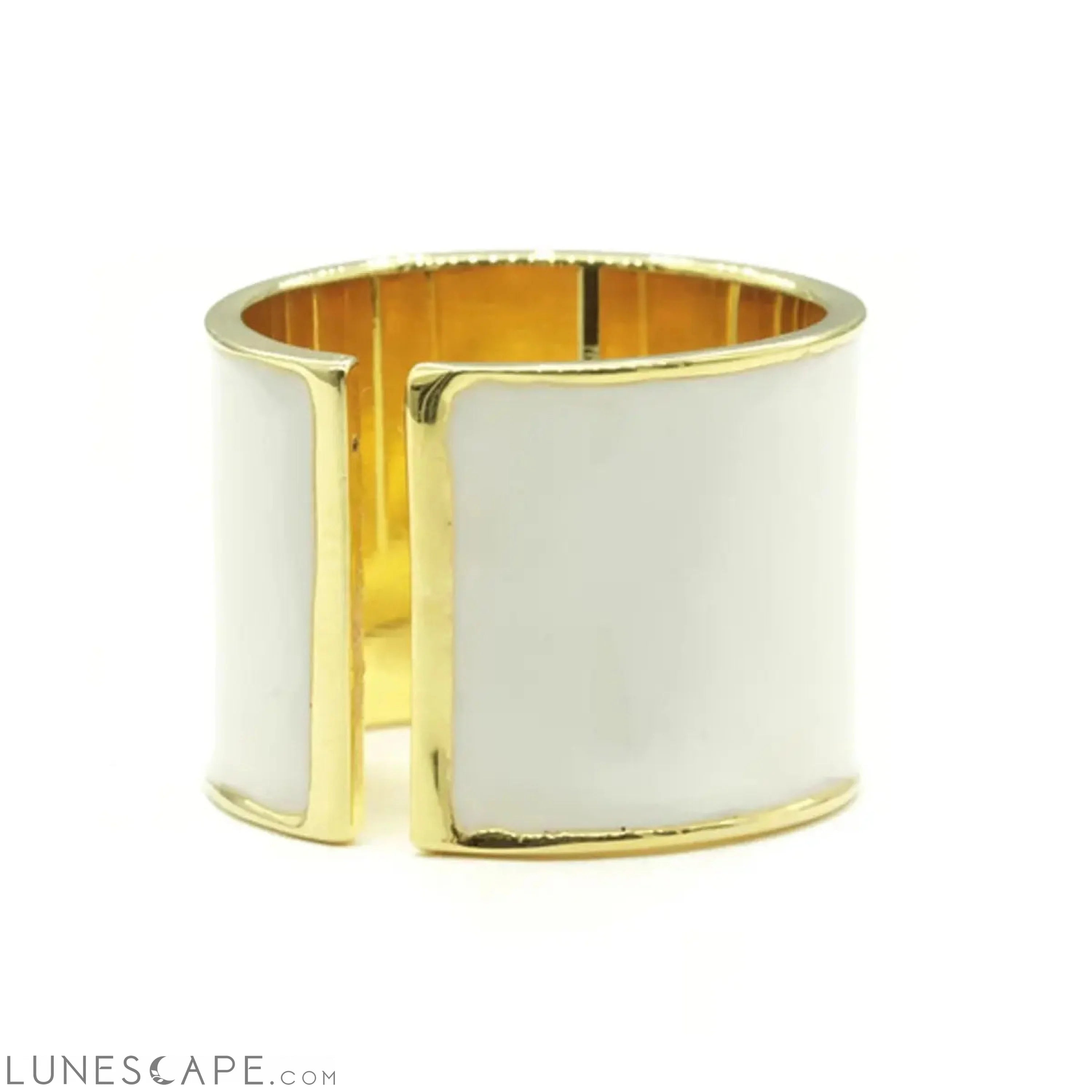 Wrap Ring - White LUNESCAPE