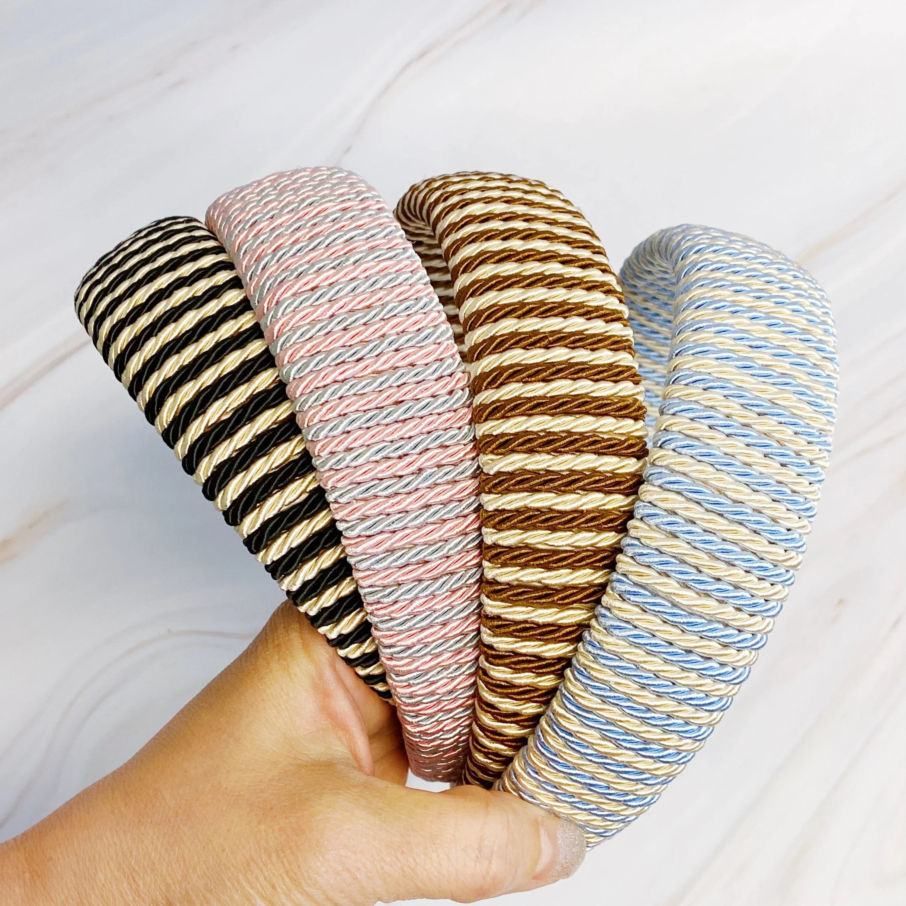 Wrapped in Colors Rope Headband LUNESCAPE