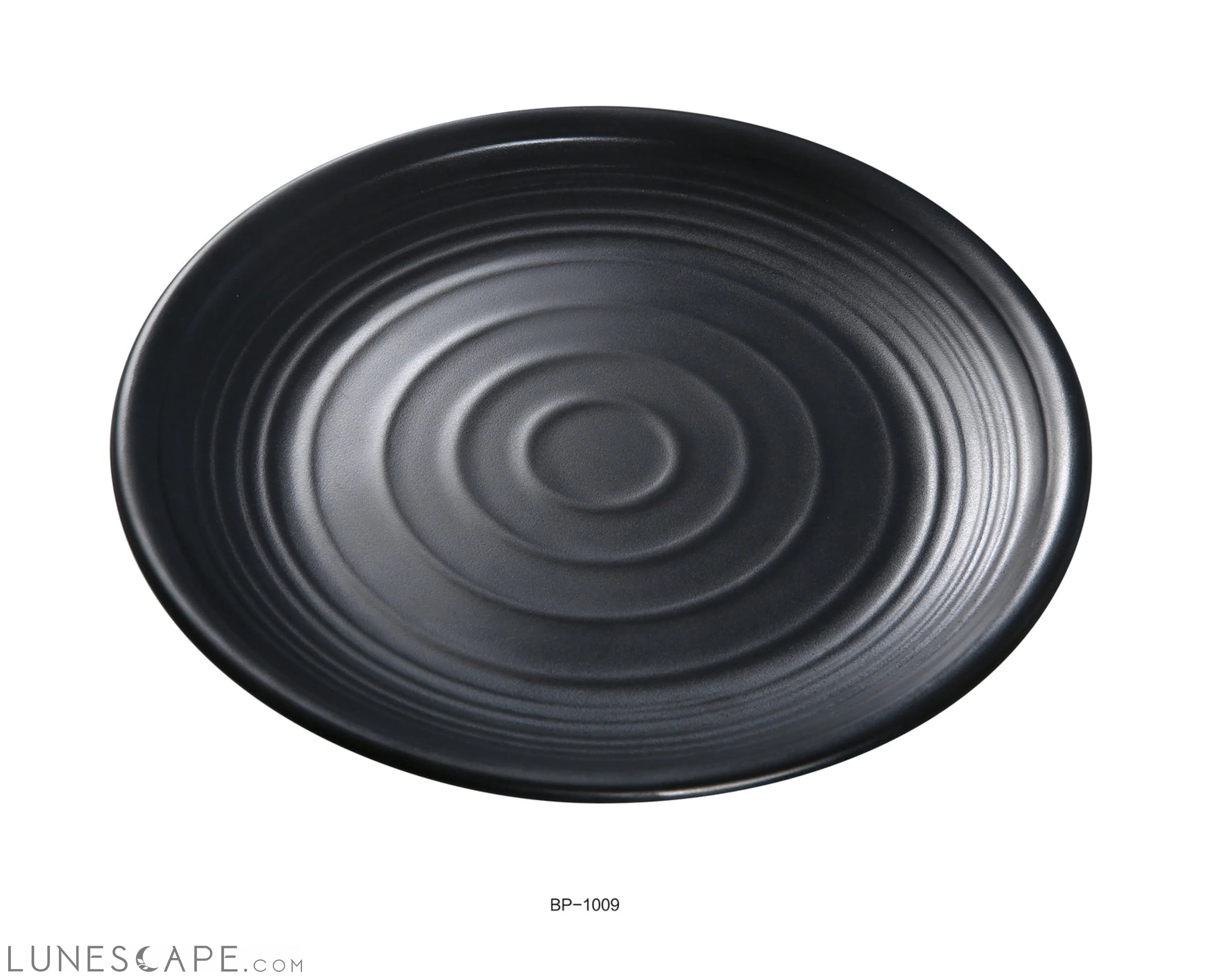 Yanco BP-1009 Black pearl-1 Round Plate LUNESCAPE
