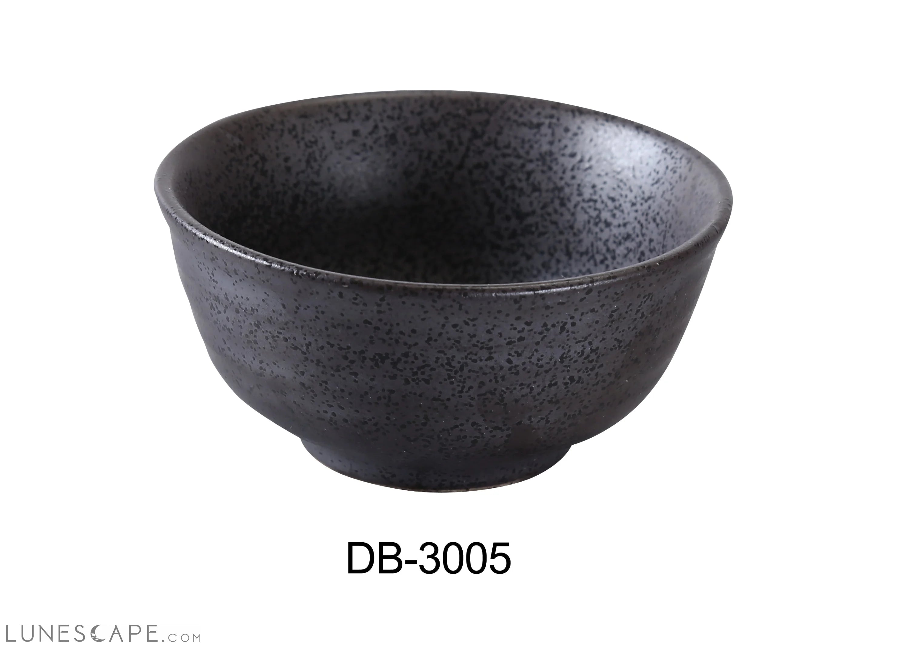 Diamond Black Collection 4.5" Rice Bowl 10 oz LUNESCAPE