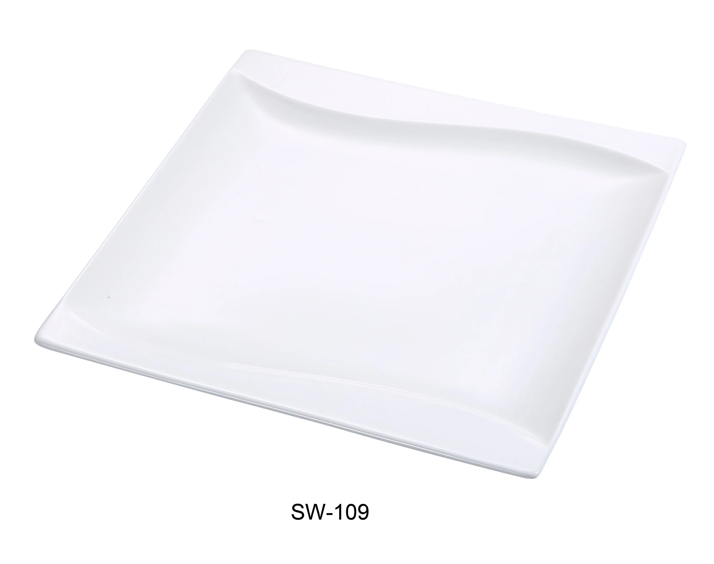 Yanco SW-109 9" Square Plate LUNESCAPE