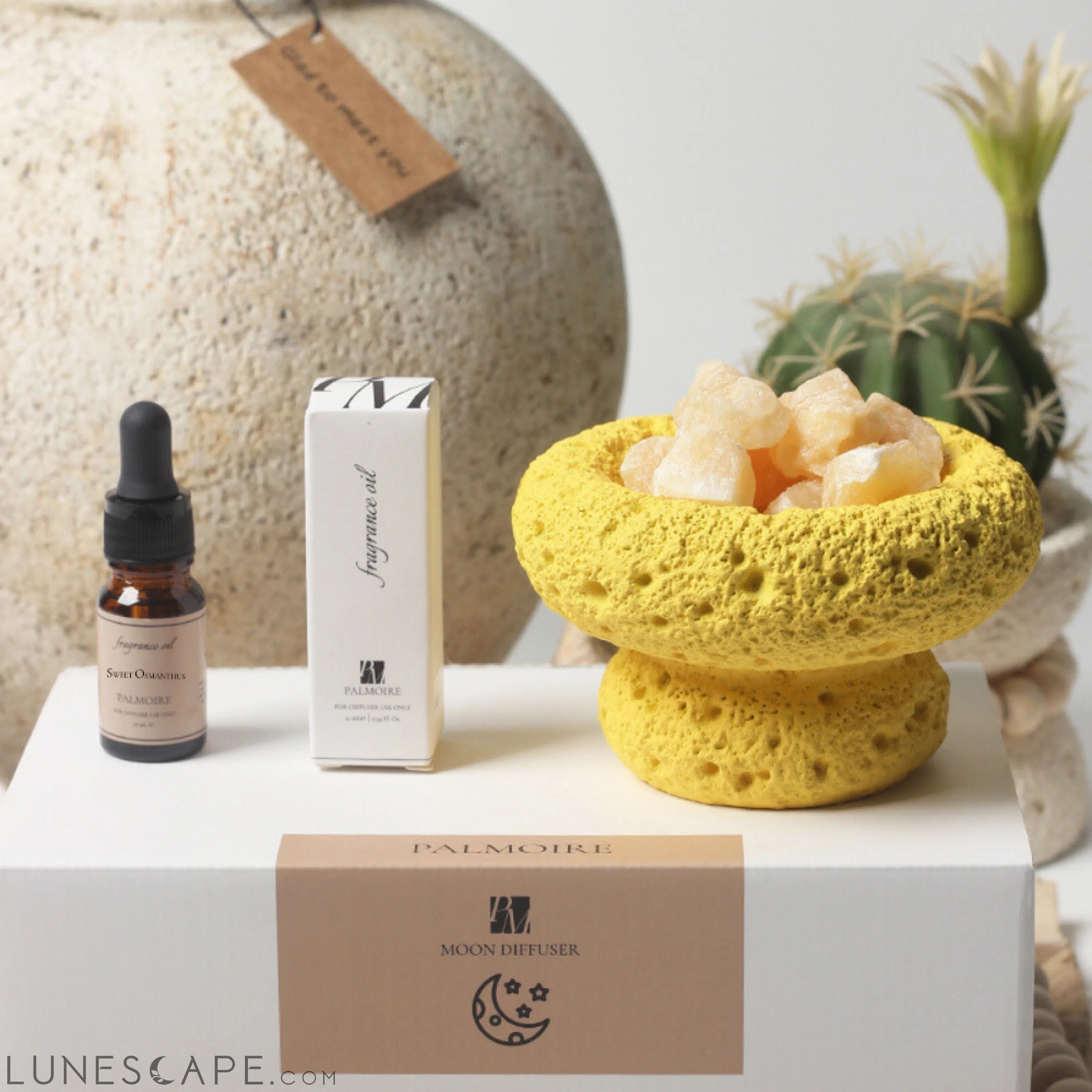 Yellow Moon Diffuser - Sweet Osmanthus LUNESCAPE