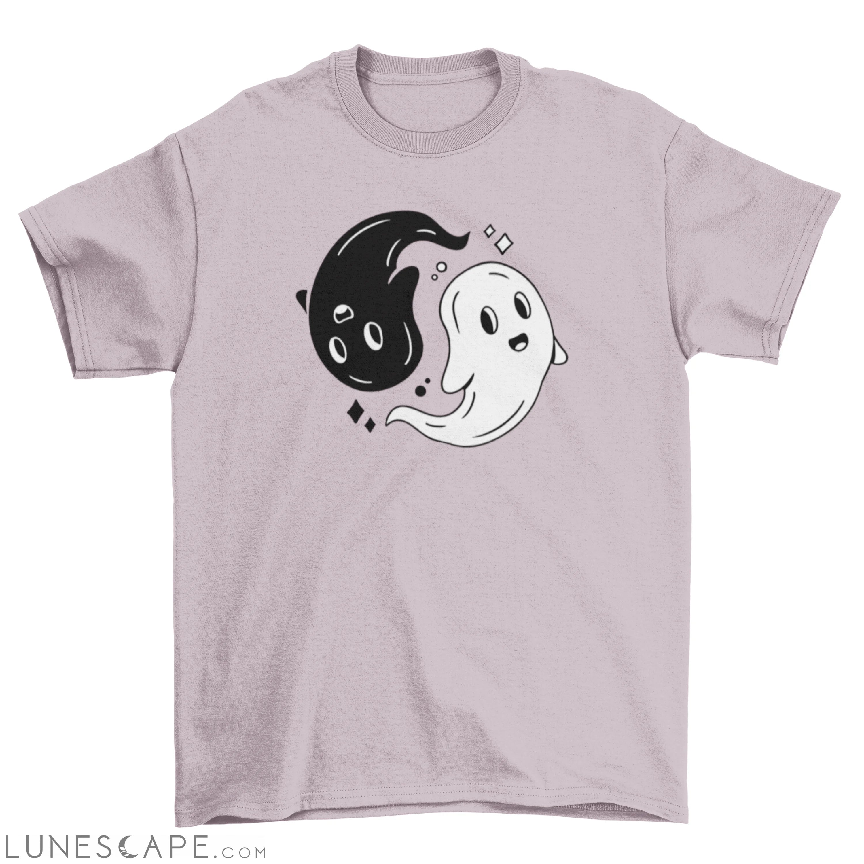 Ying yang ghosts t-shirt LUNESCAPE