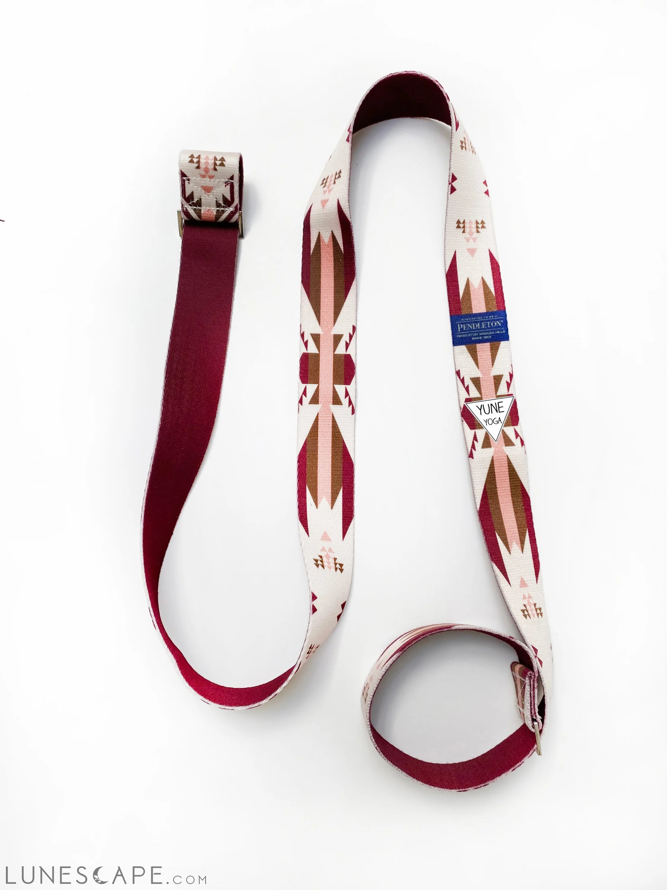 Yoga Strap Pendleton White Sands LUNESCAPE