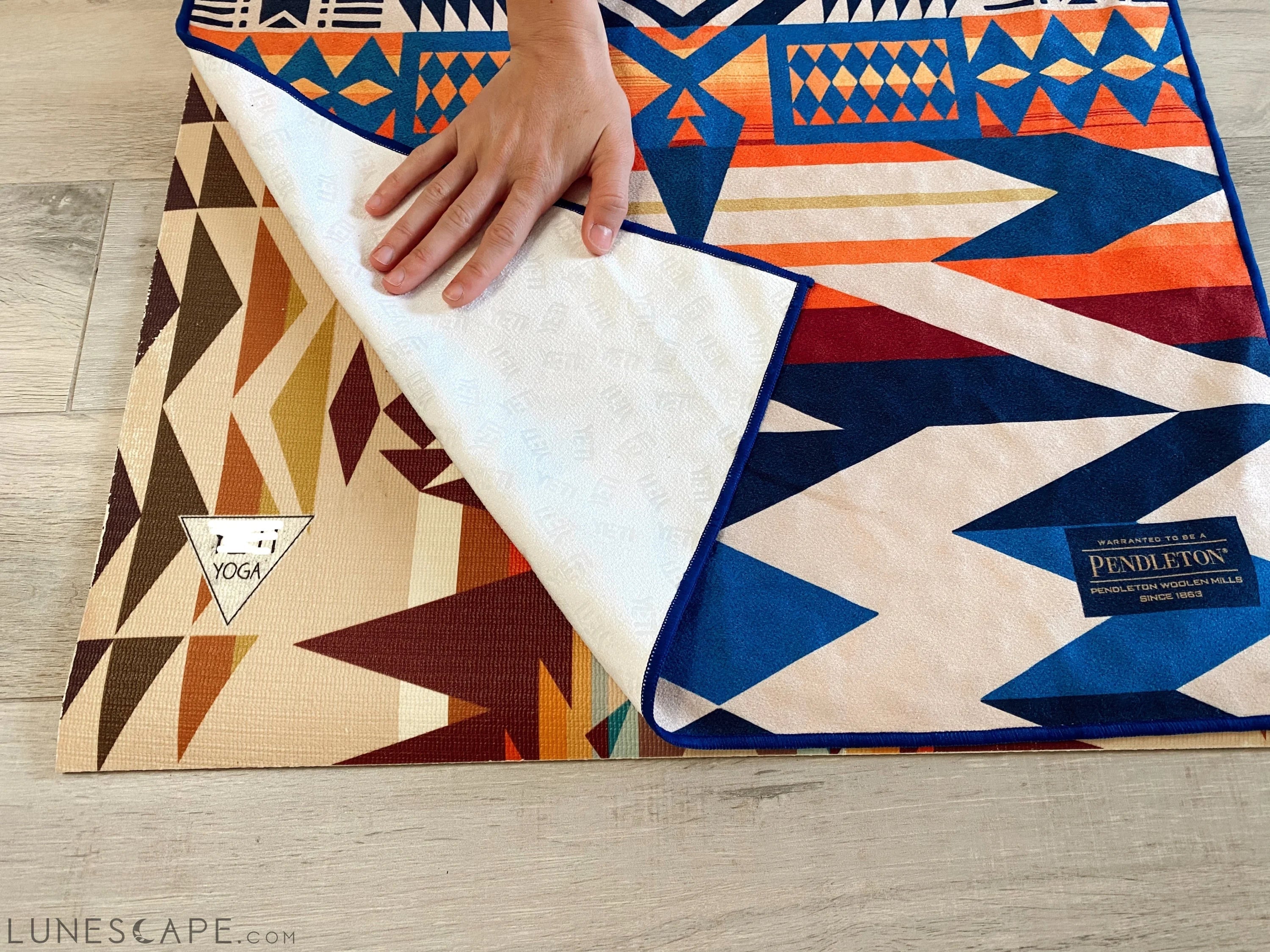 Yoga Towel Pendleton Fire Legend LUNESCAPE